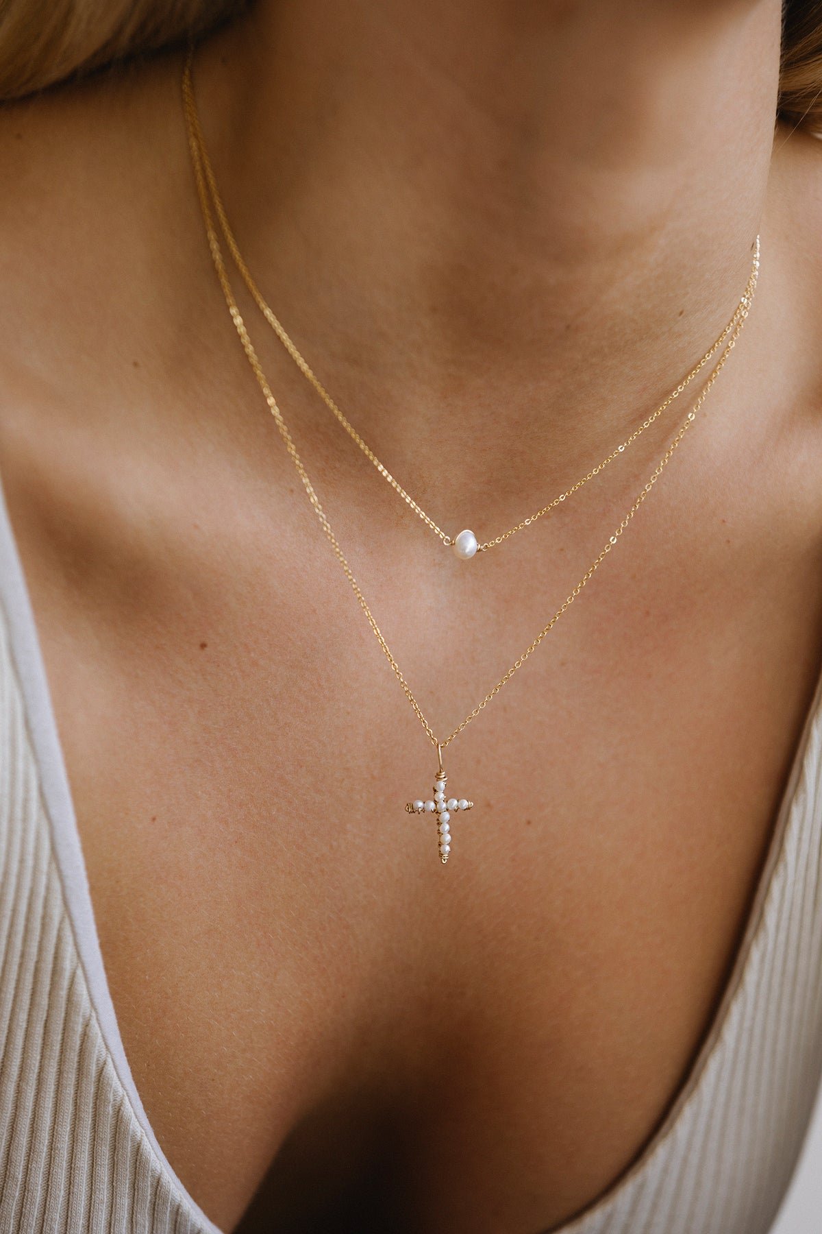 Vera Pearl Pendant YAY Golden