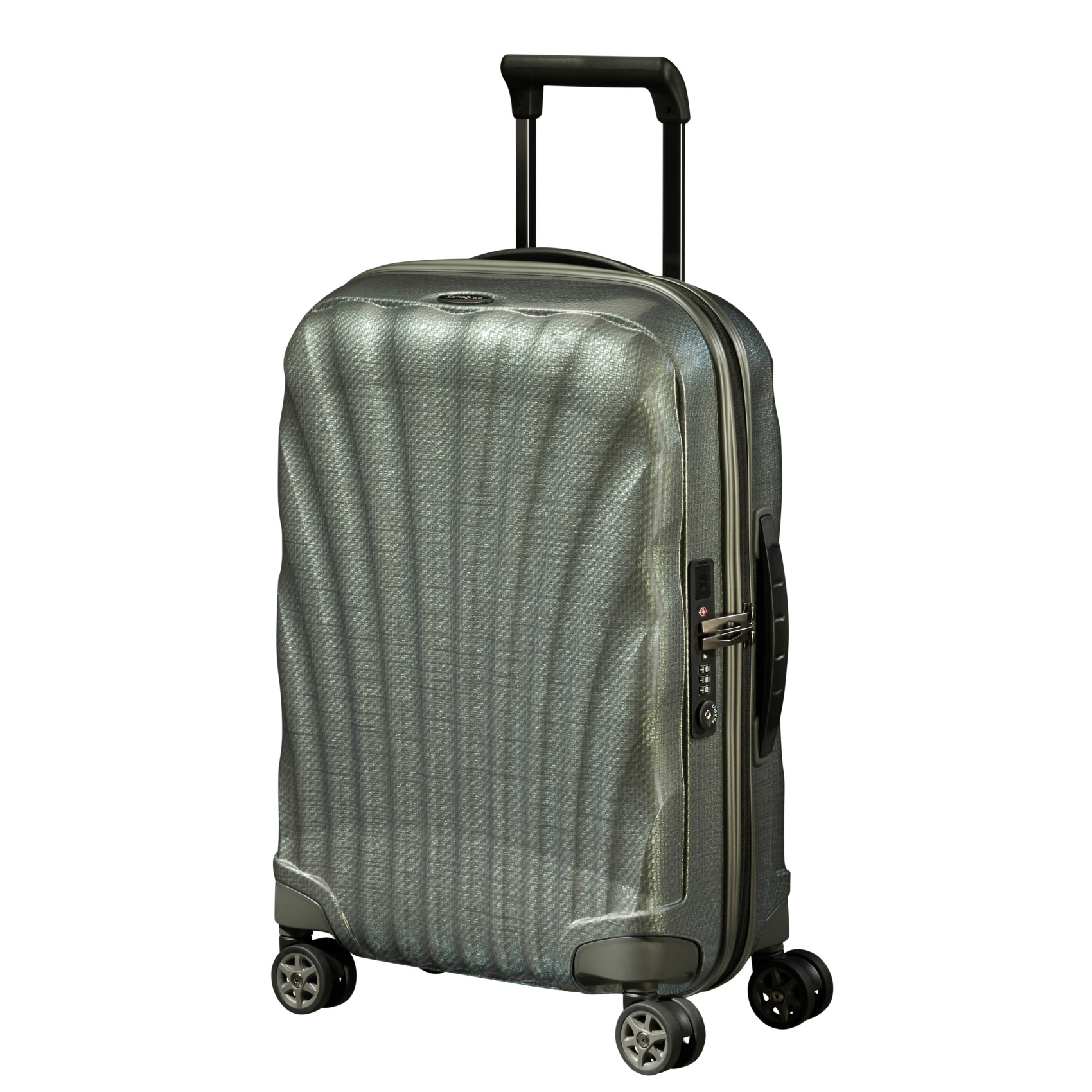 C-lite valise 4 roues taille s  Metallic green