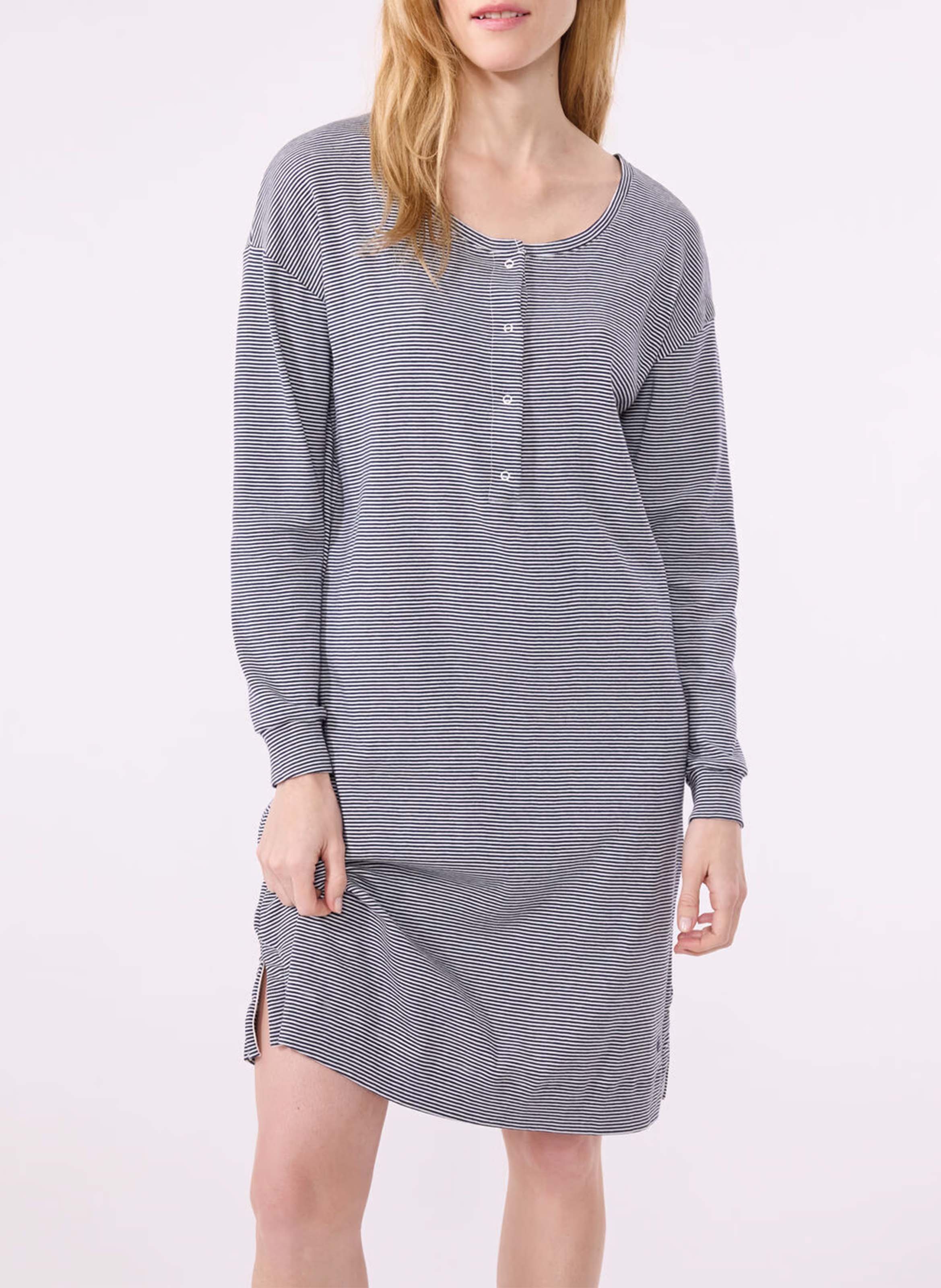 Baumwoll-Nachthemd PETIT BATEAU Mehrfarbig