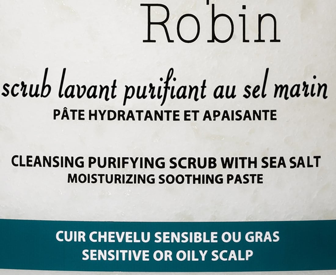 Scrub lavant purifiant au sel marin CHRISTOPHE ROBIN No color