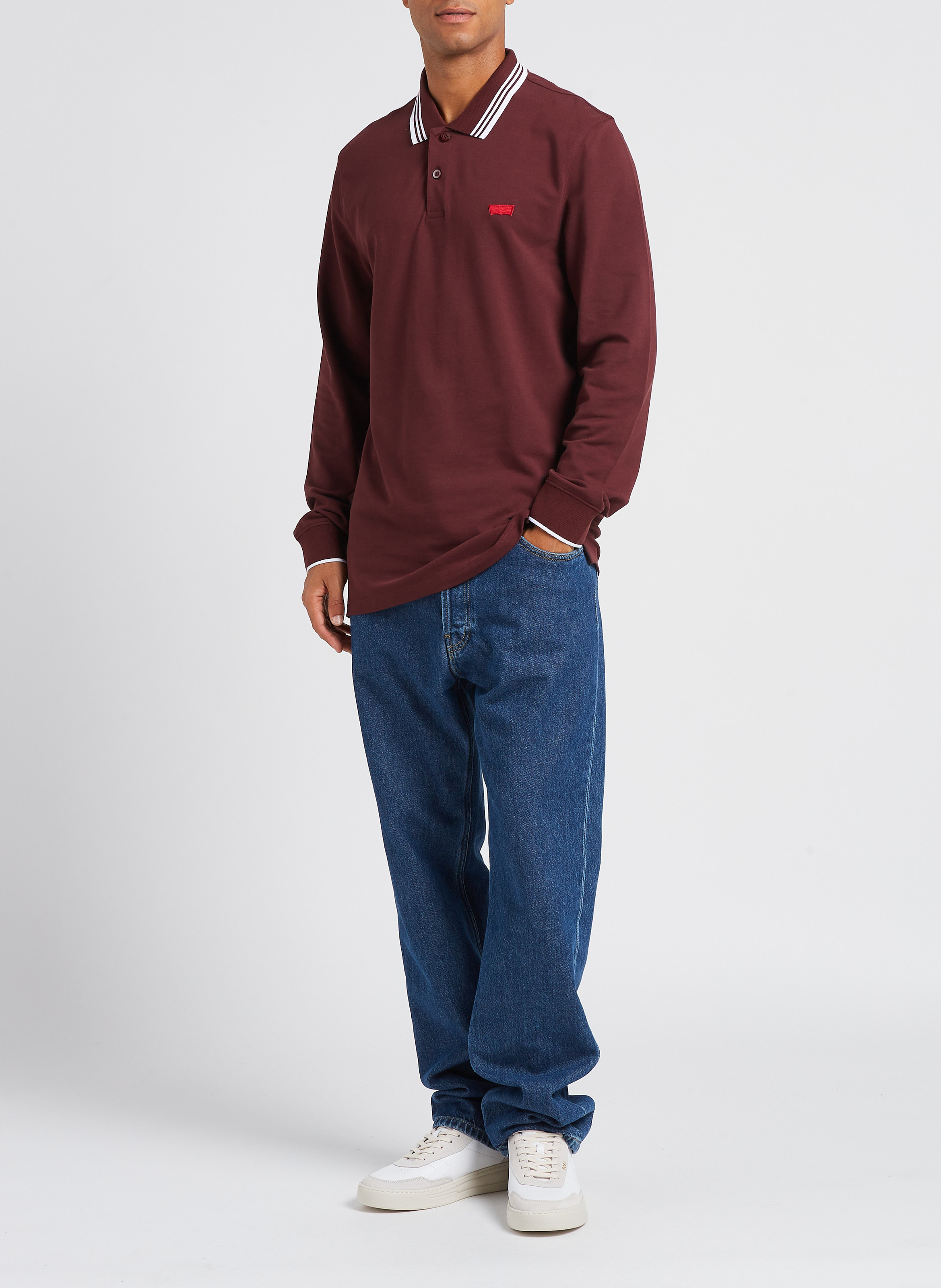 Poloshirt aus Baumwoll-Mix LEVI'S Beige