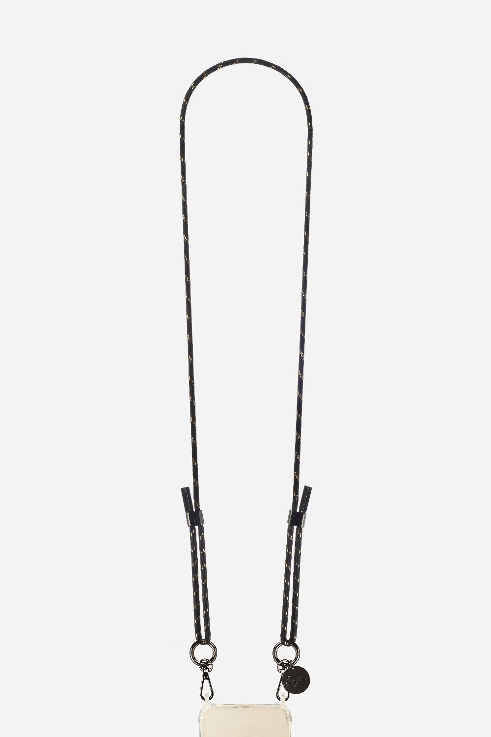 Cotton phone cord BlackLA COQUE FRANCAISE