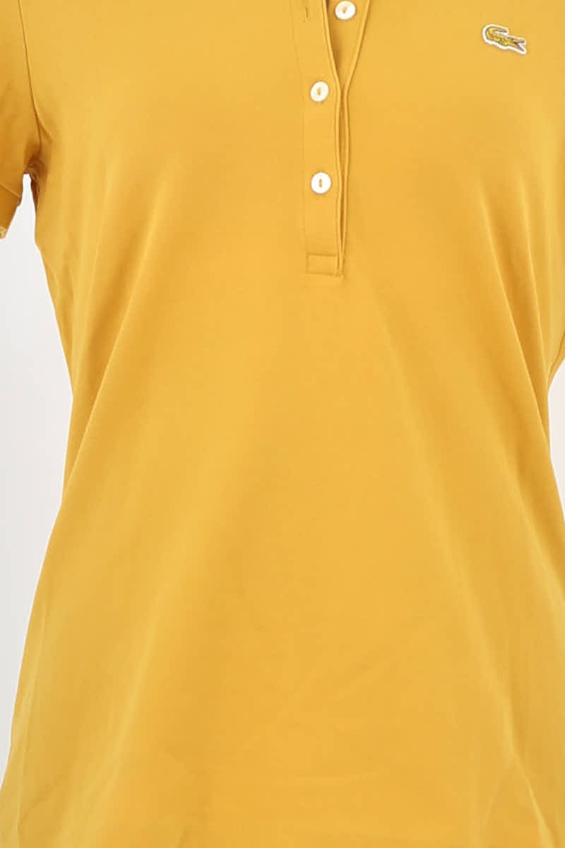 Polo shirt LACOSTE - SECONDE MAIN Yellow