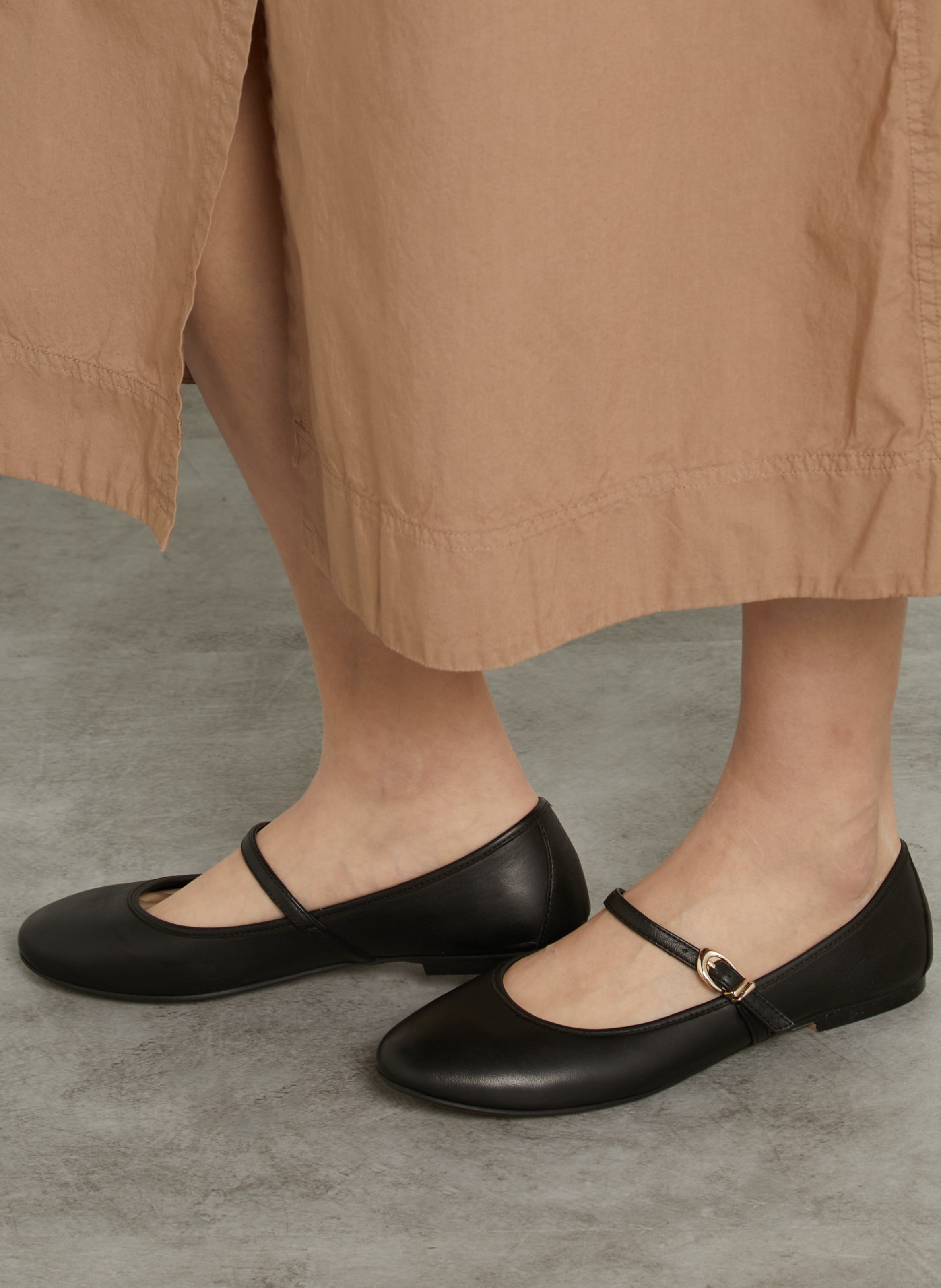 Ballerinas - Leder BOCAGE Schwarz