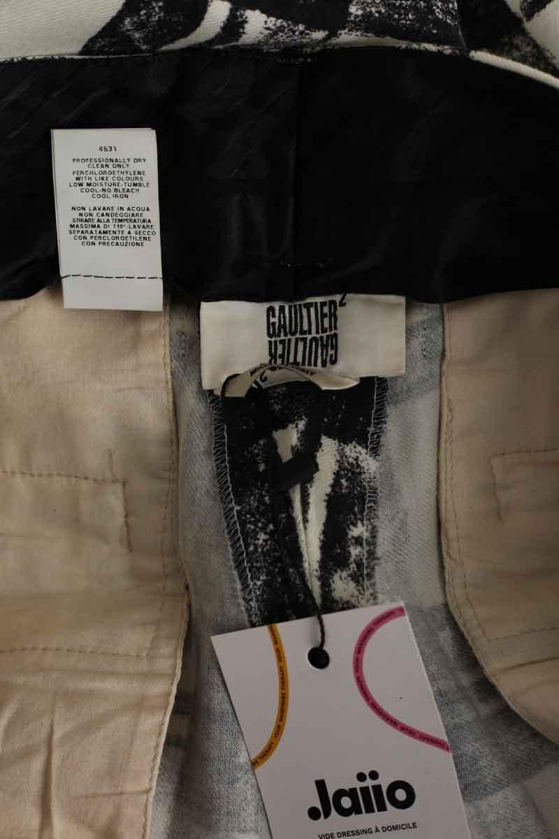 Straight-leg trousers JEAN PAUL GAULTIER - SECONDE MAIN White