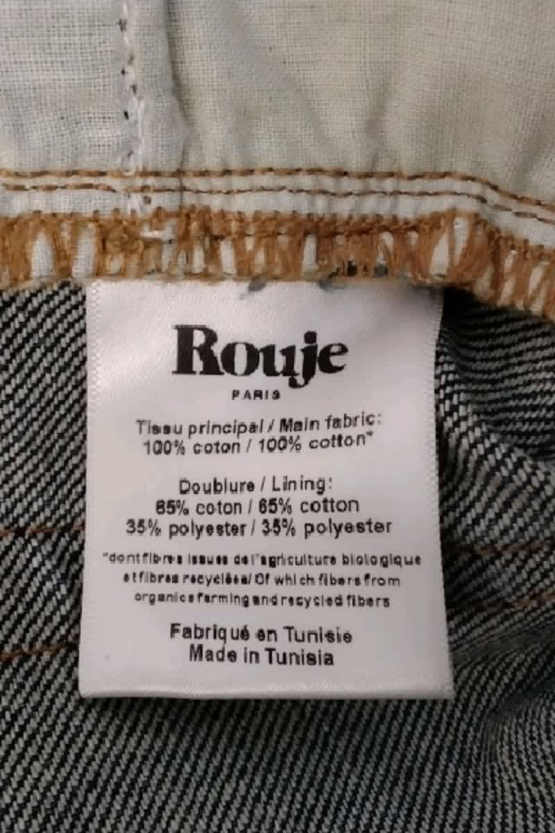 Boot-cut jeans ROUJE - Seconde Main Blue