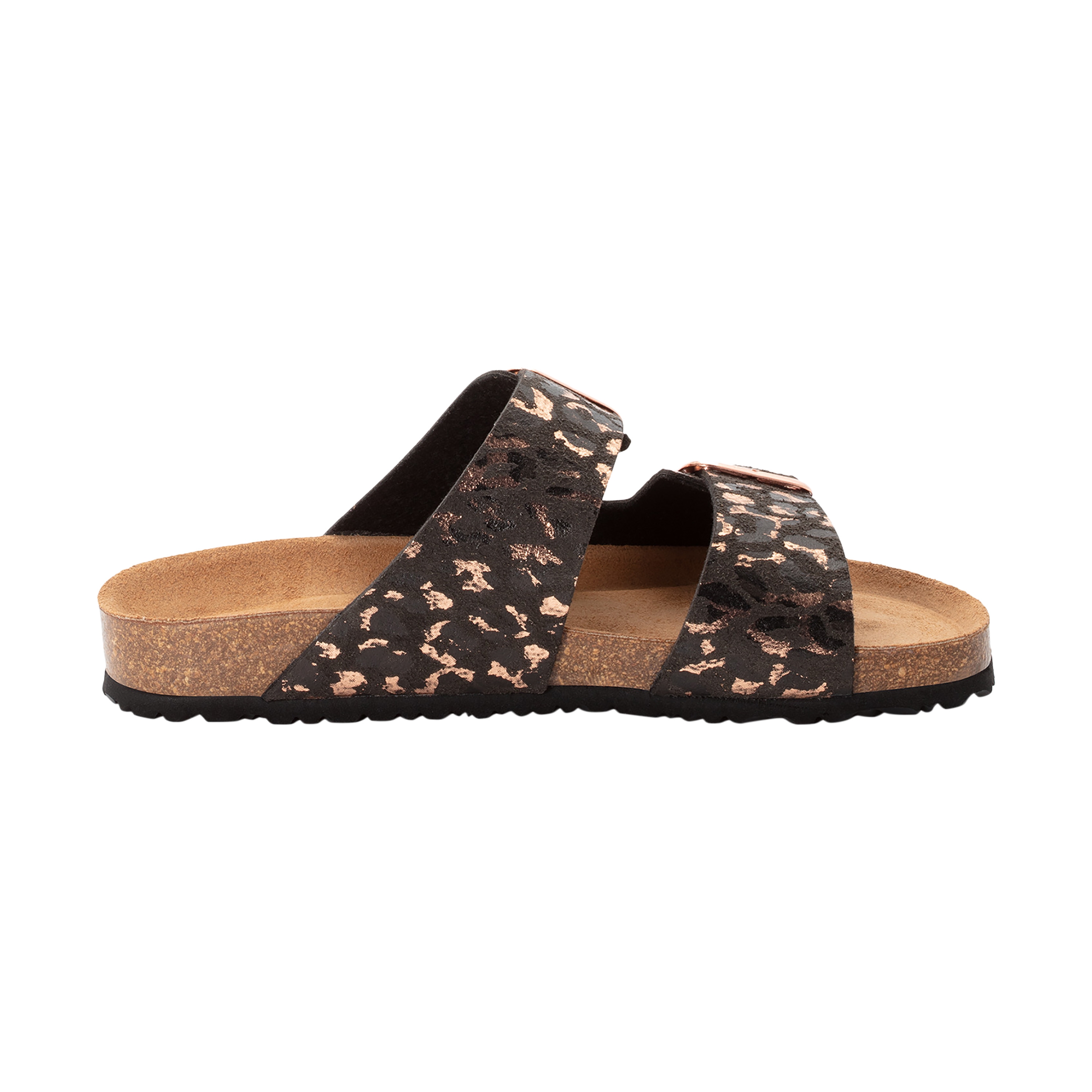 Leather mules TAMARIS Black