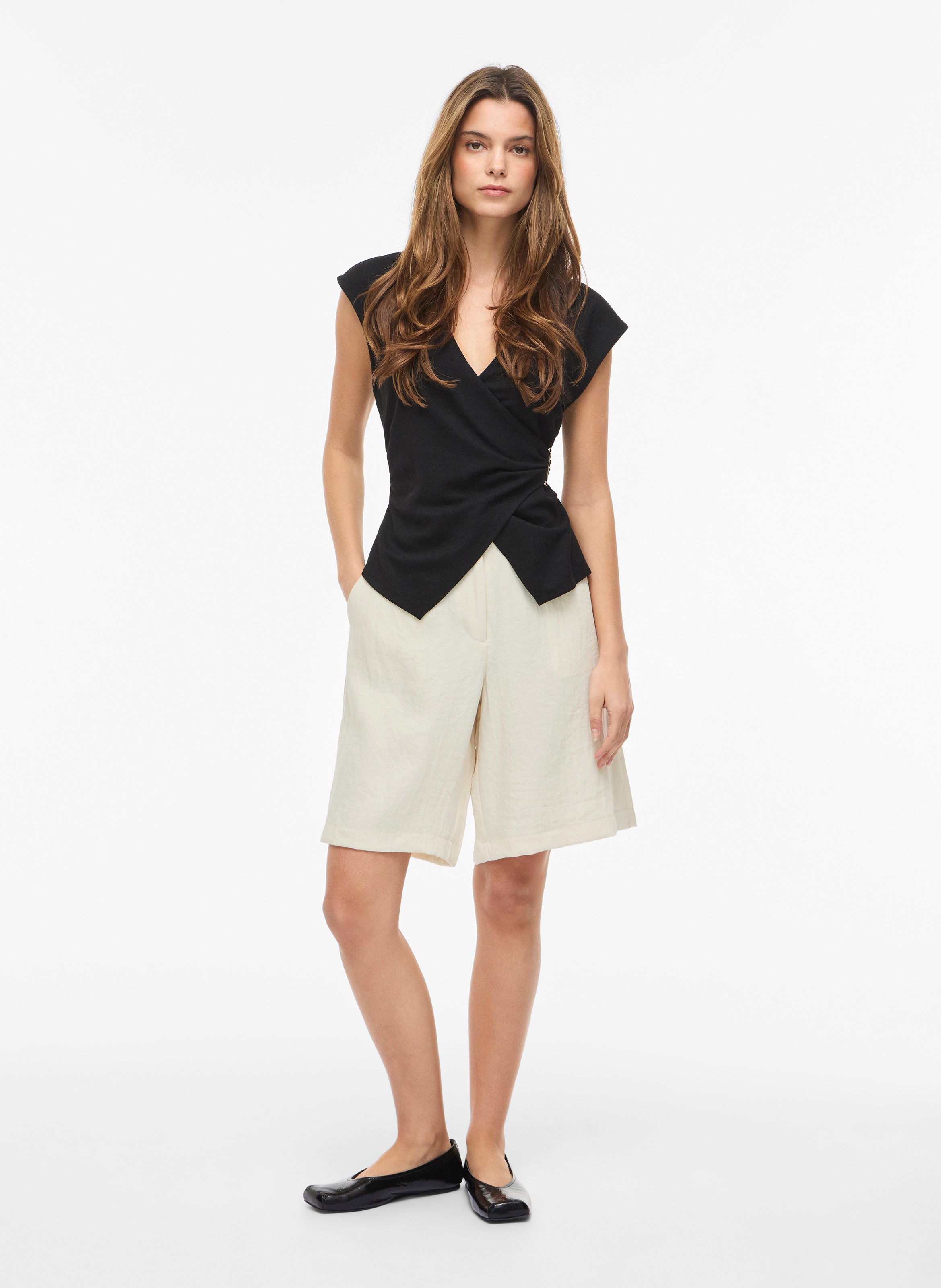 Bermuda large  VILA Gris