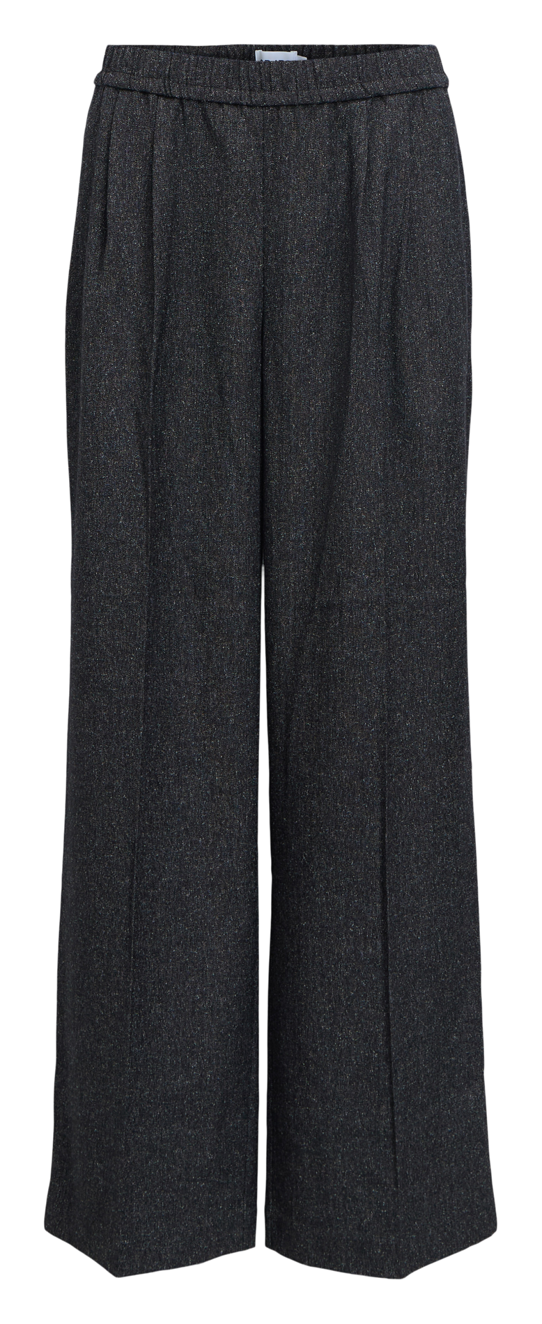 Pantalon droit taille haute OBJECT Noir