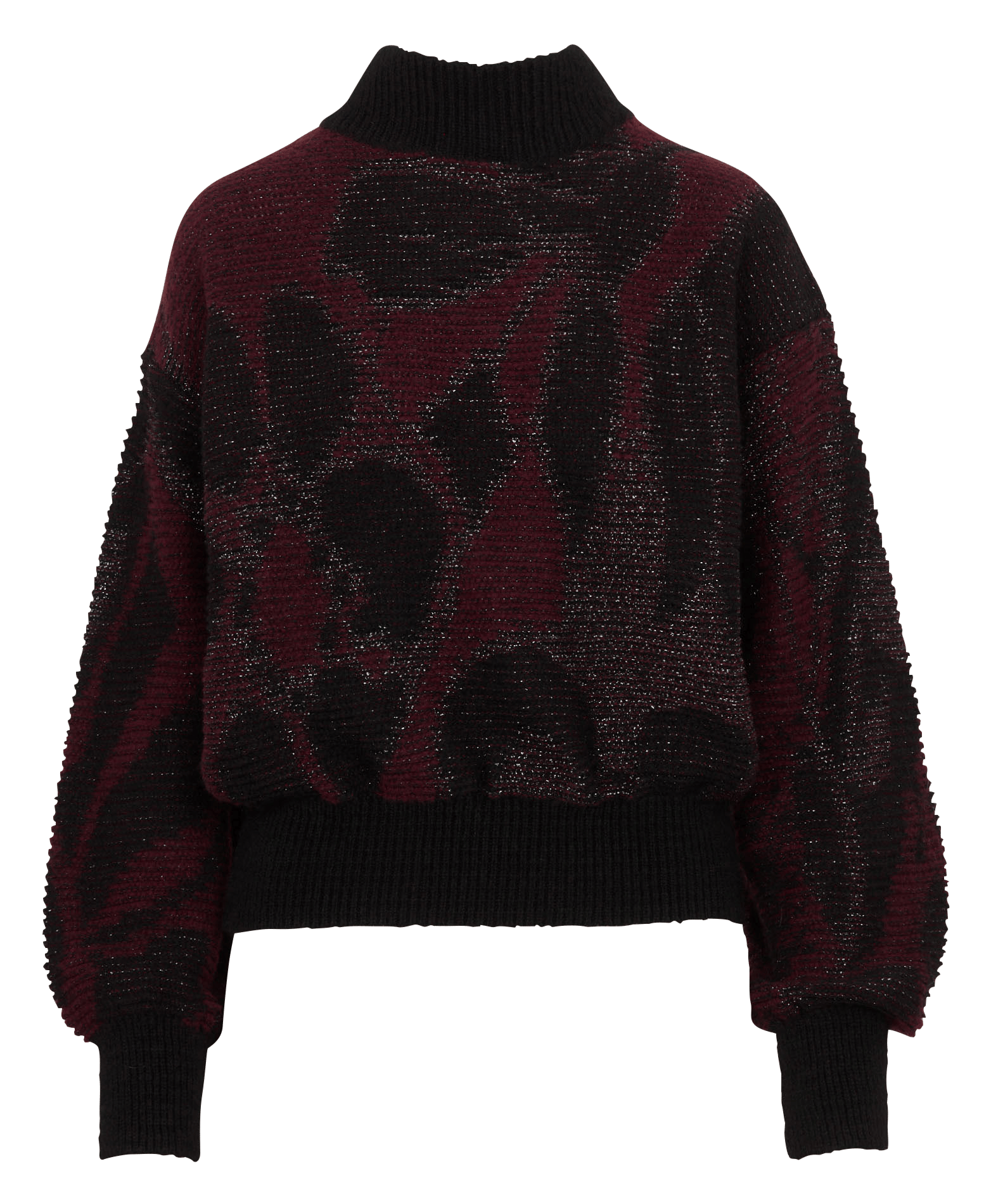 High-neck sweater LA FEE MARABOUTEE Multicolored