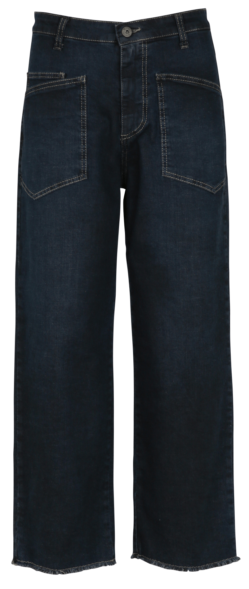 Weite High Waist Jeans PLEASE Blau