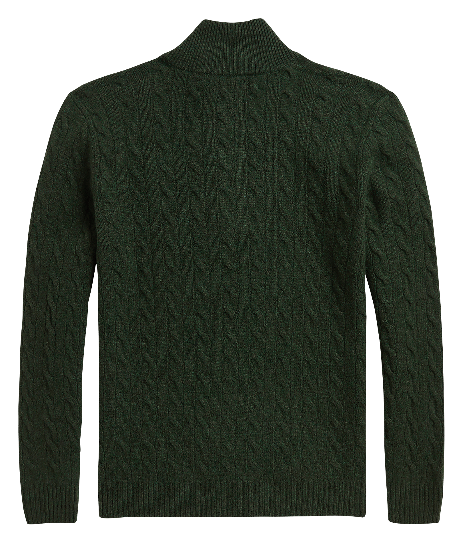 High-neck wool sweater POLO RALPH LAUREN Green