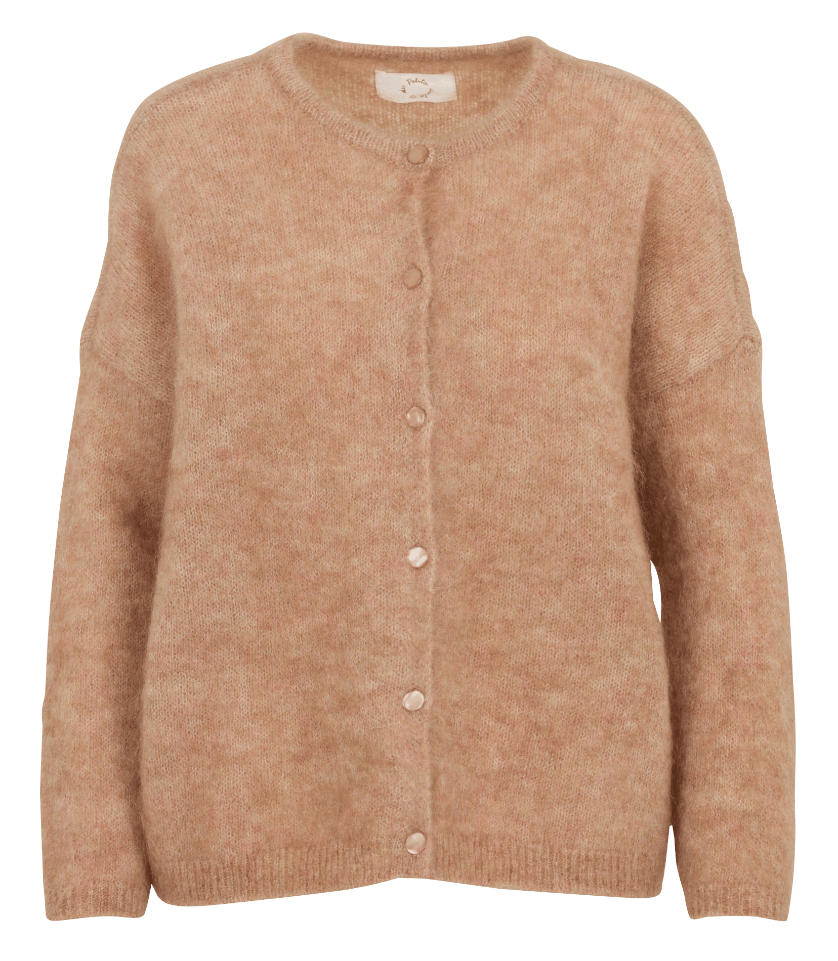 Loose-fit mohair-mix cardigan  DES PETITS HAUTS Pink