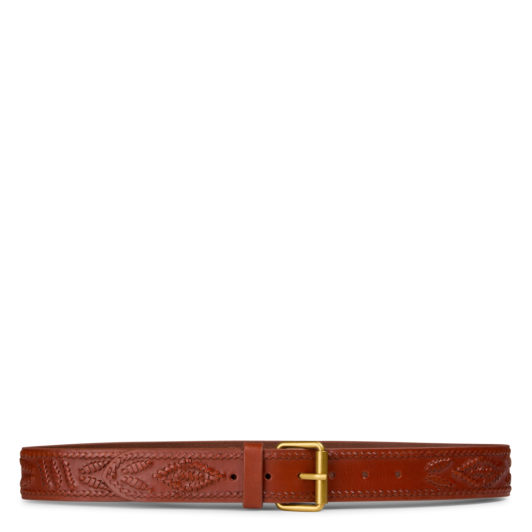 Leather belt COTELAC ACOTE Brown