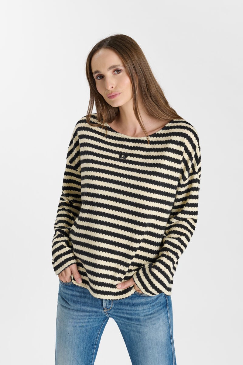 T-shirt dove LE TEMPS DES CERISES Black