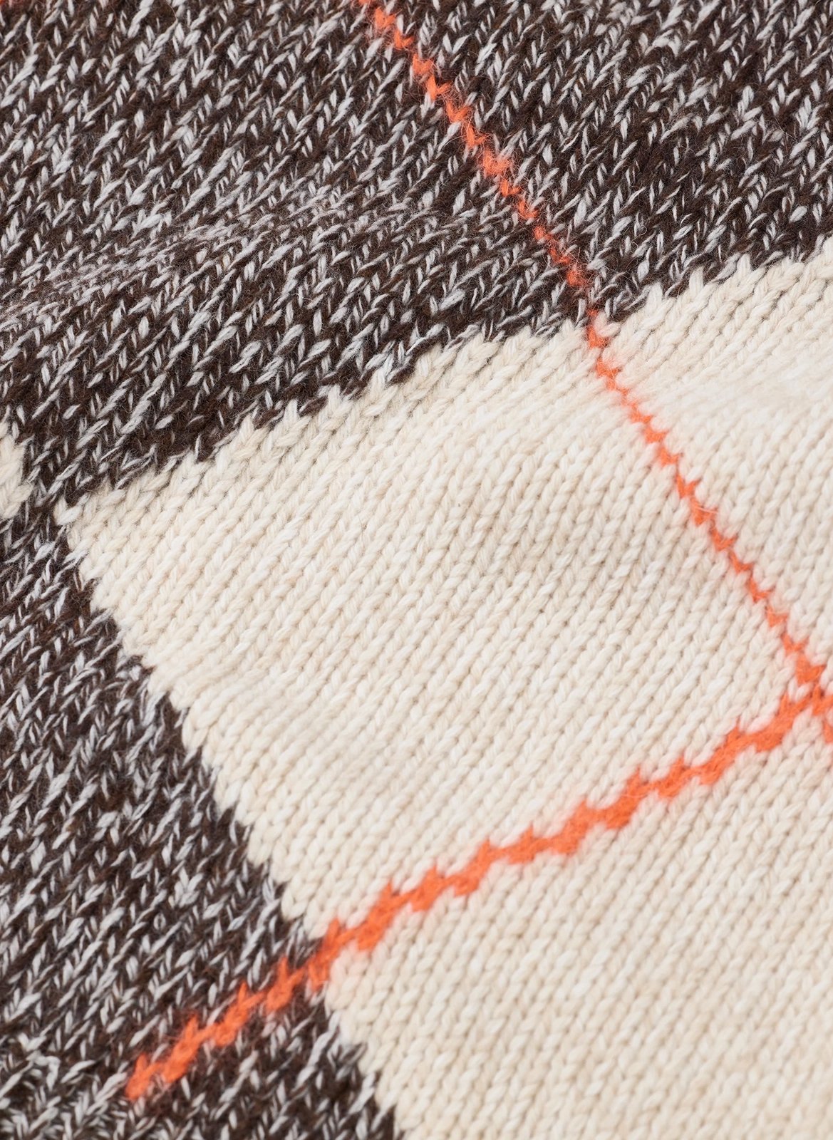 Straight high-neck jacquard wool blend sweater CLOSED Multicolored