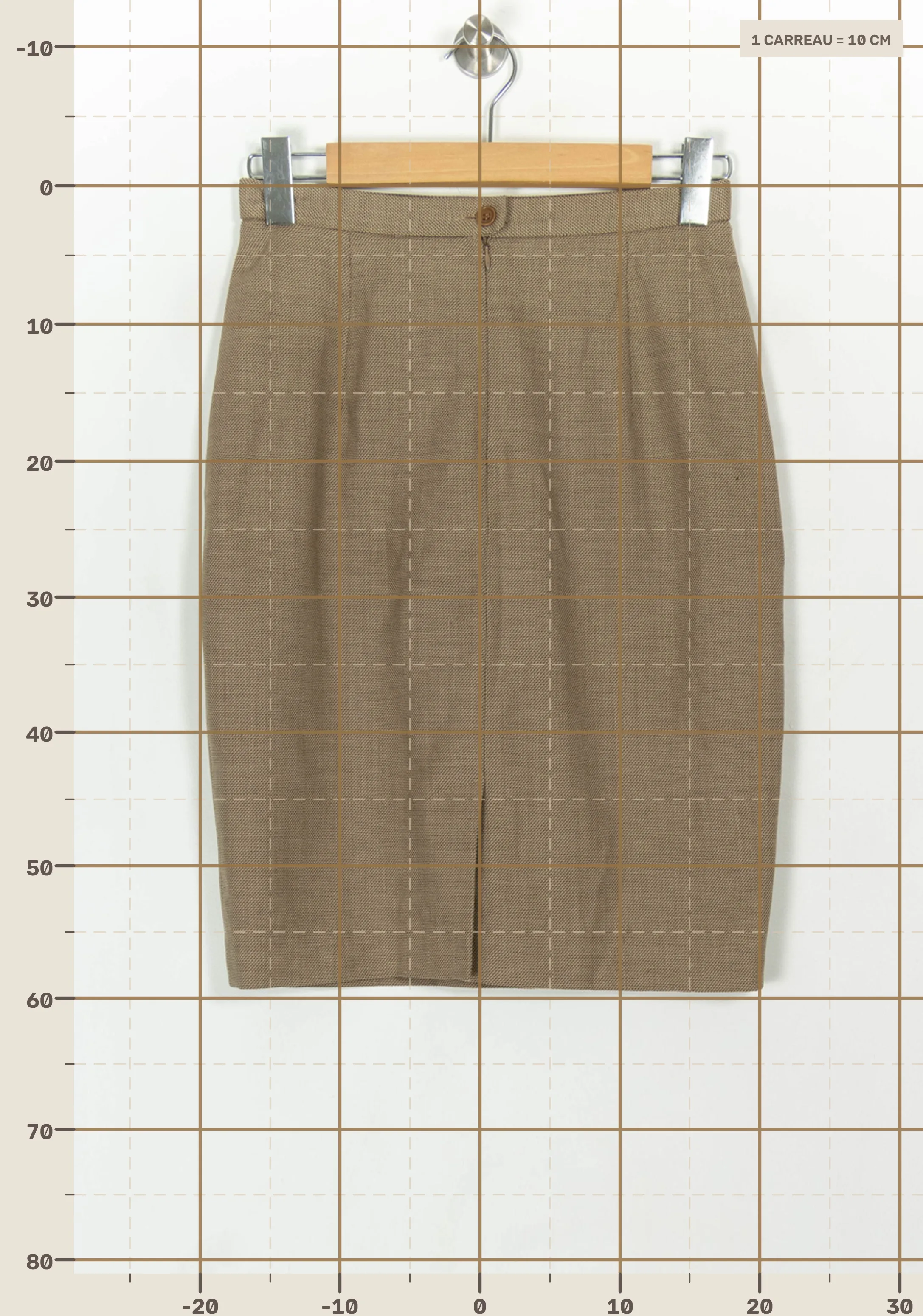 Short & midi skirt MAX MARA - Seconde Main Beige