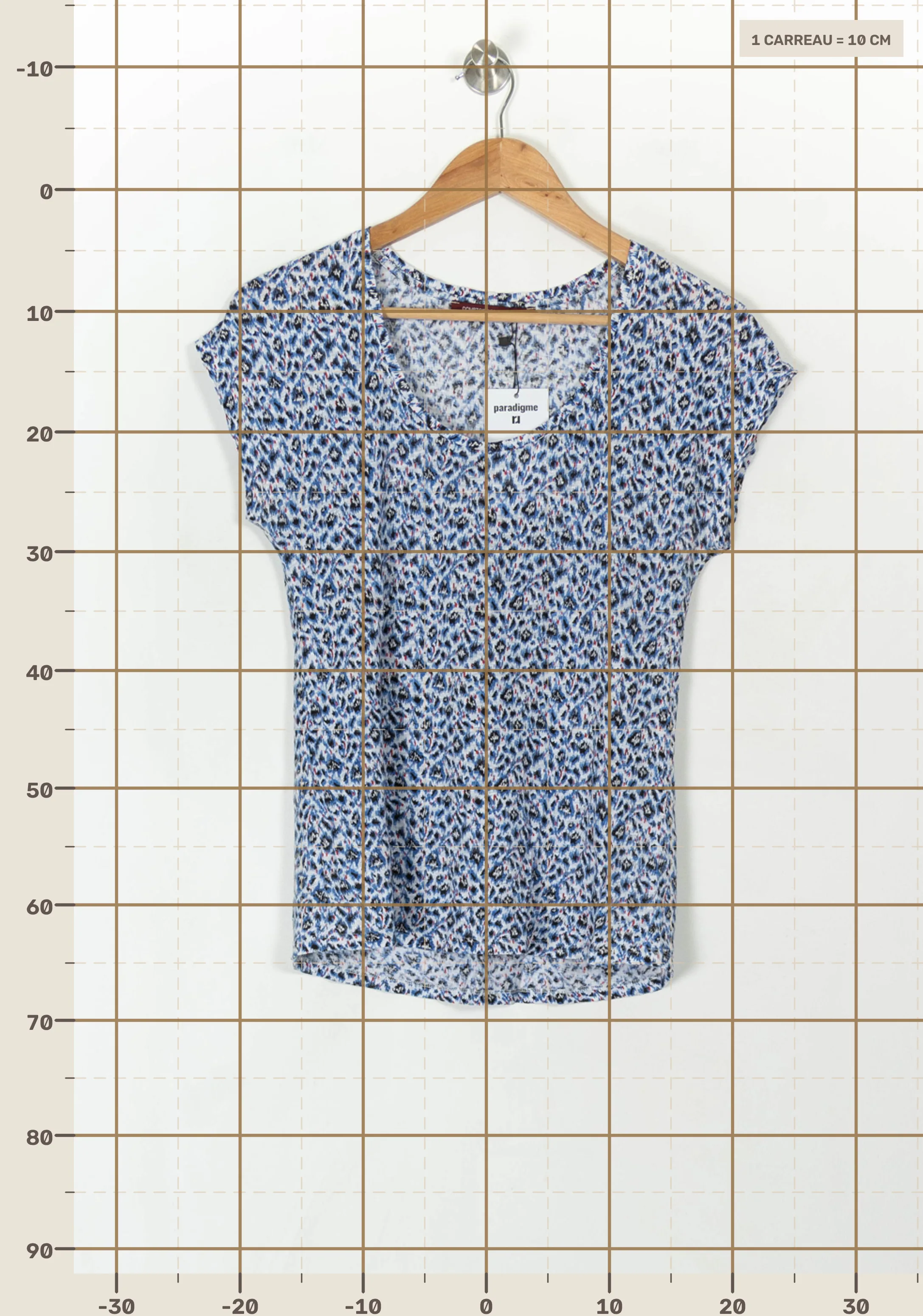 Top & tank top COMPTOIR DES COTONNIERS - Seconde main Blue