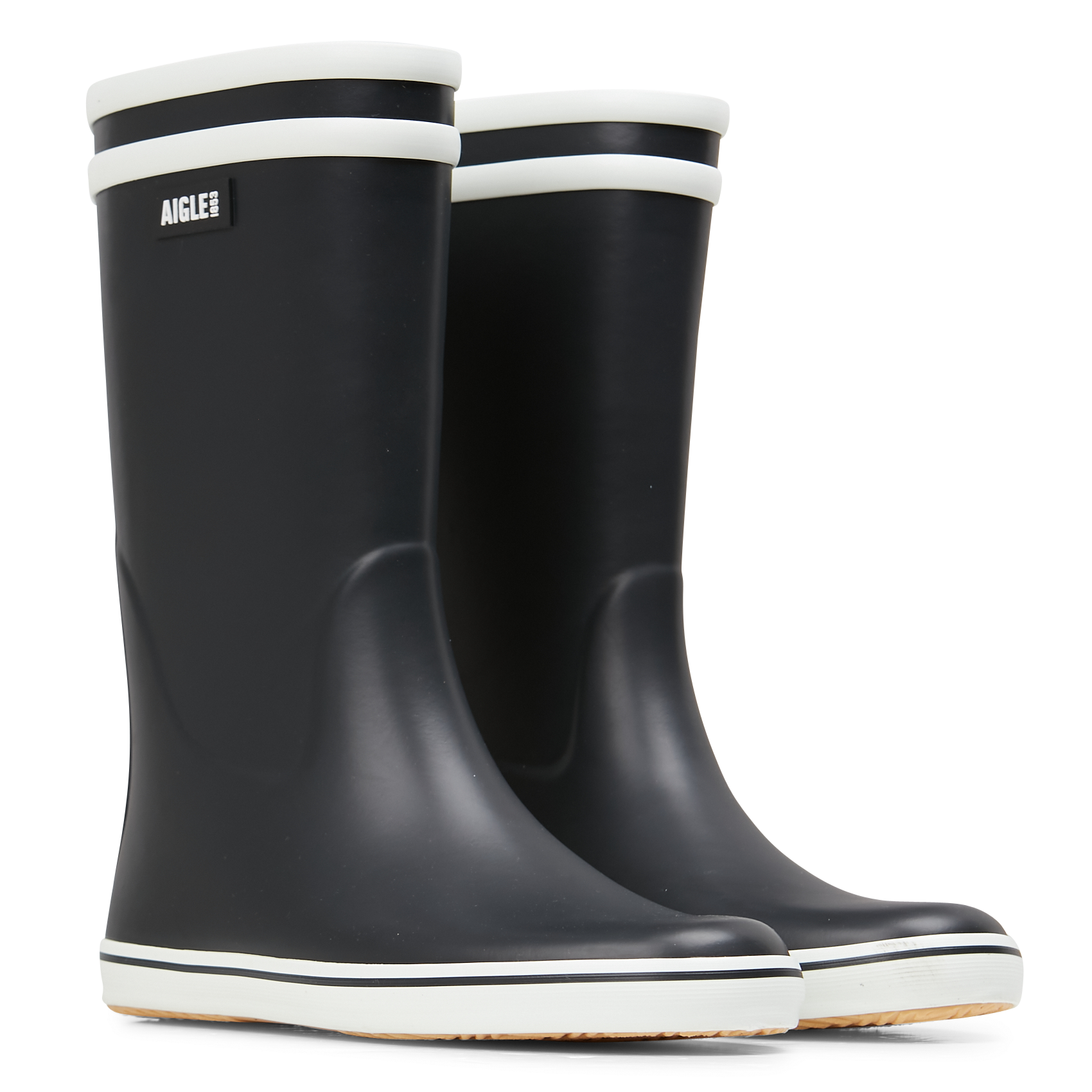 Rain boots AIGLE Blue