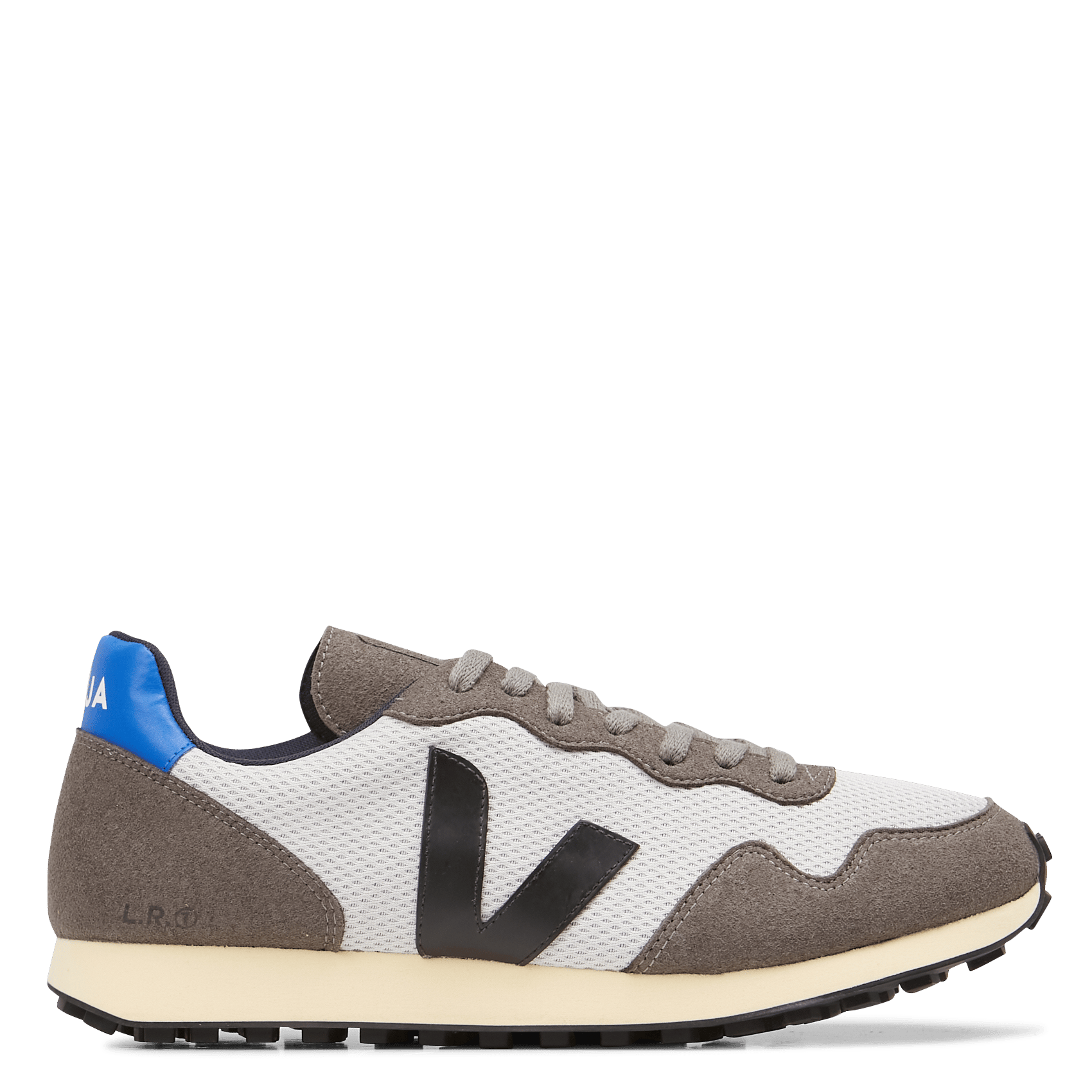 Lage Sneakers Met Ronde Neus Light Grey Black Veja - Heren | Place des  Tendances