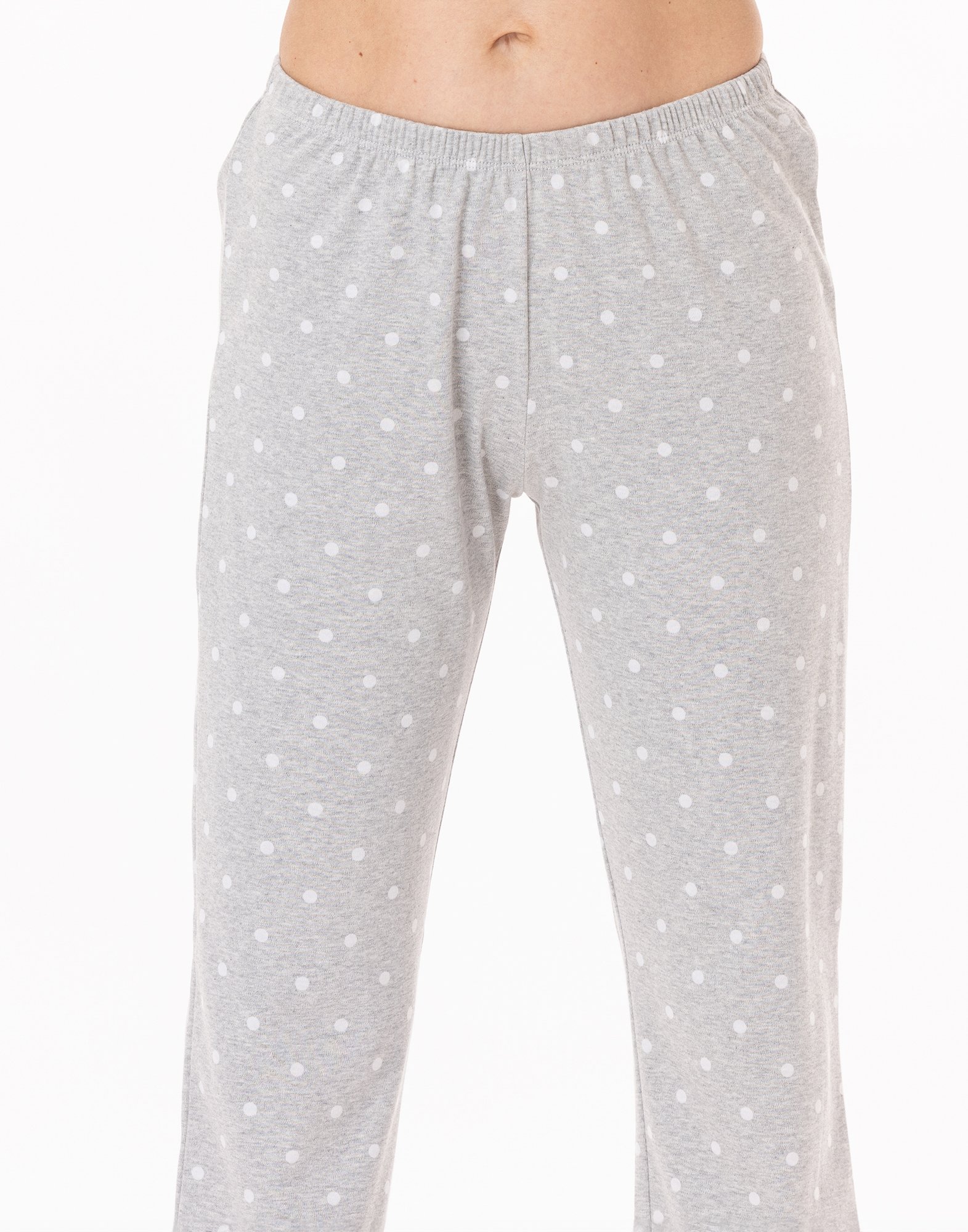 Cotton pajama top LE CHAT Grey