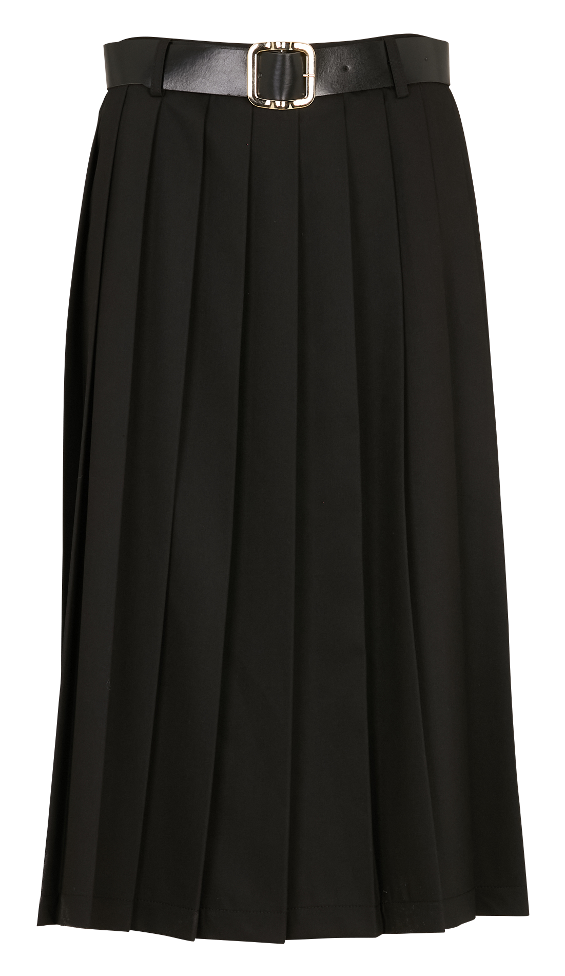 Halflange jurk met plooien en tie-dye-print IMPERIAL Zwart