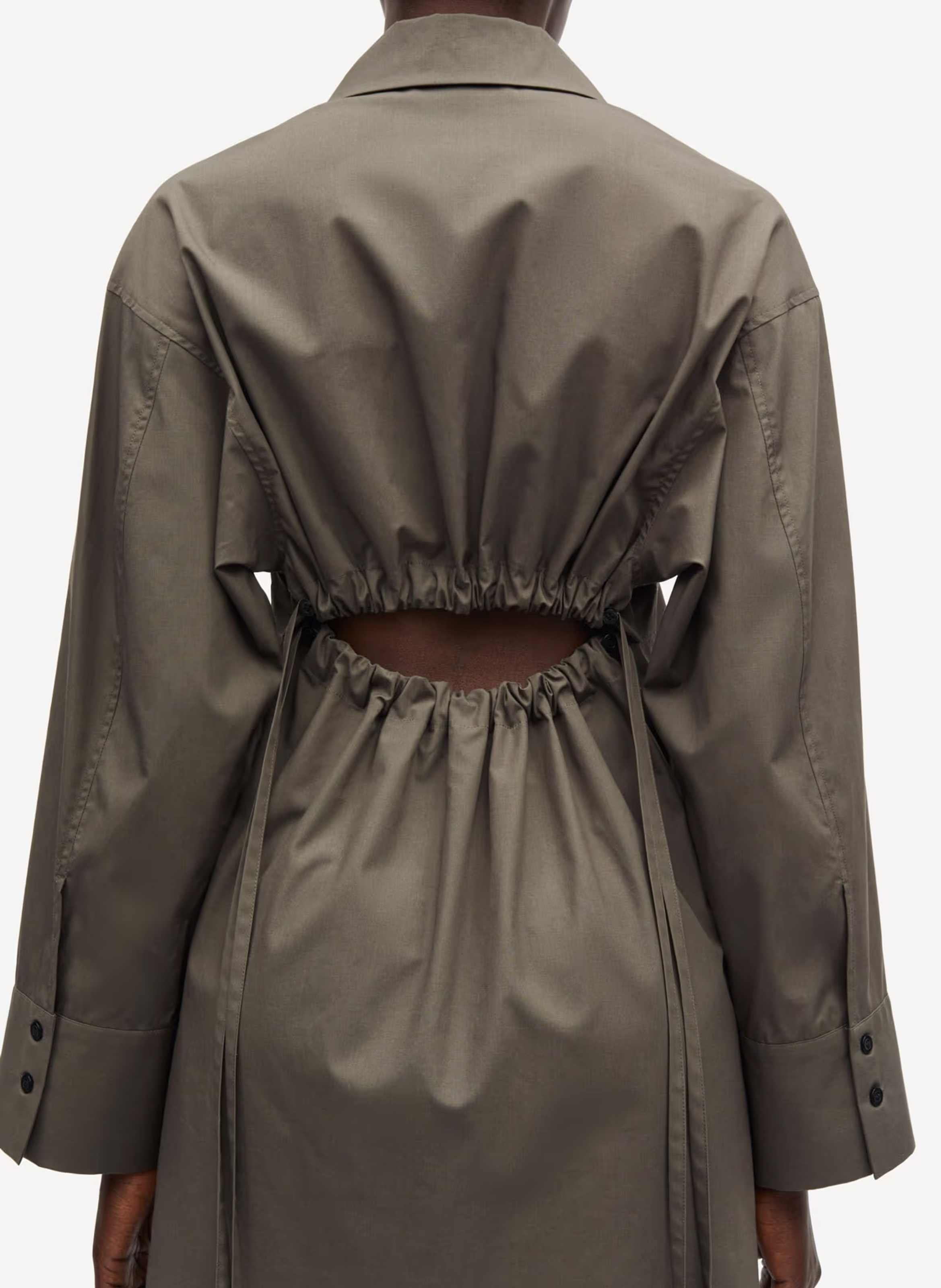 Robe chemise droite SAMSOE SAMSOE Beige