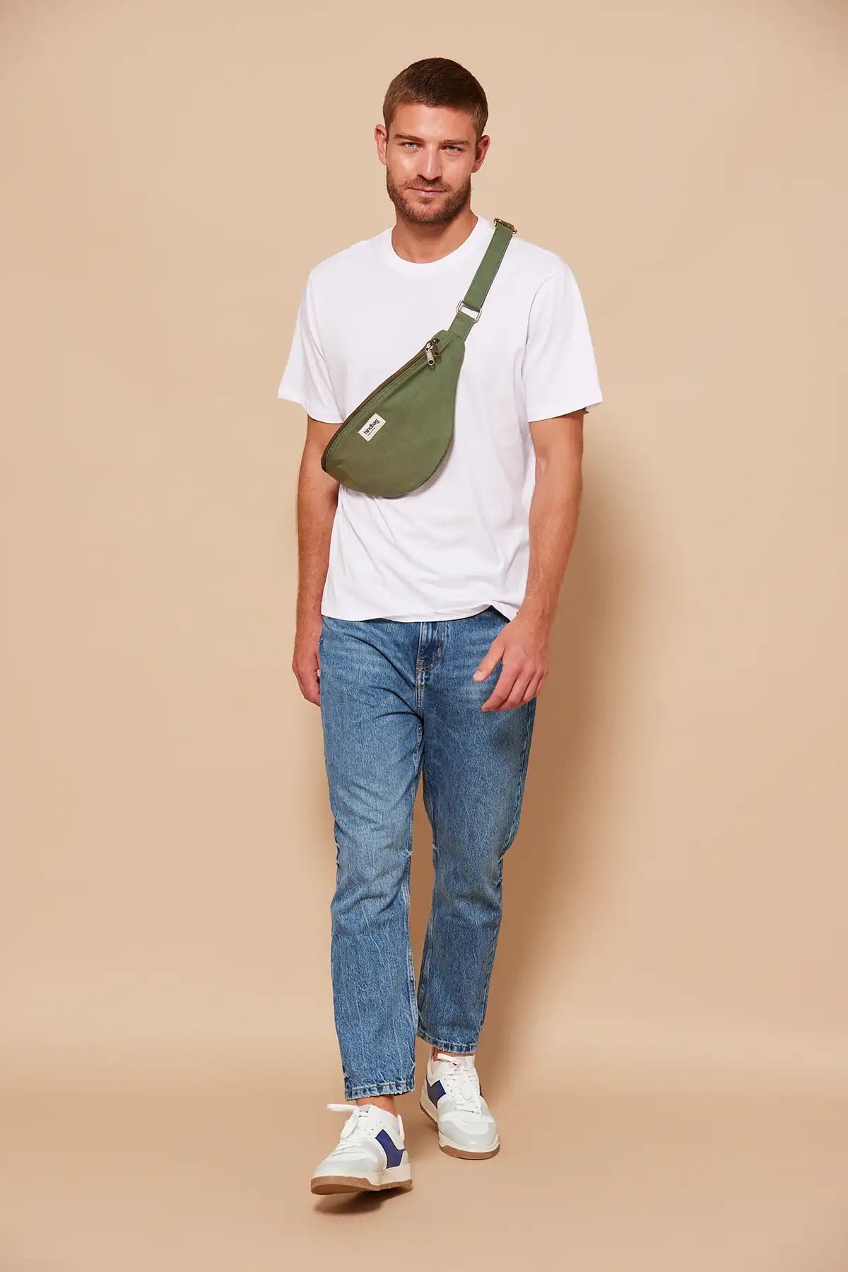 Cotton waist bag HINDBAG Khaki