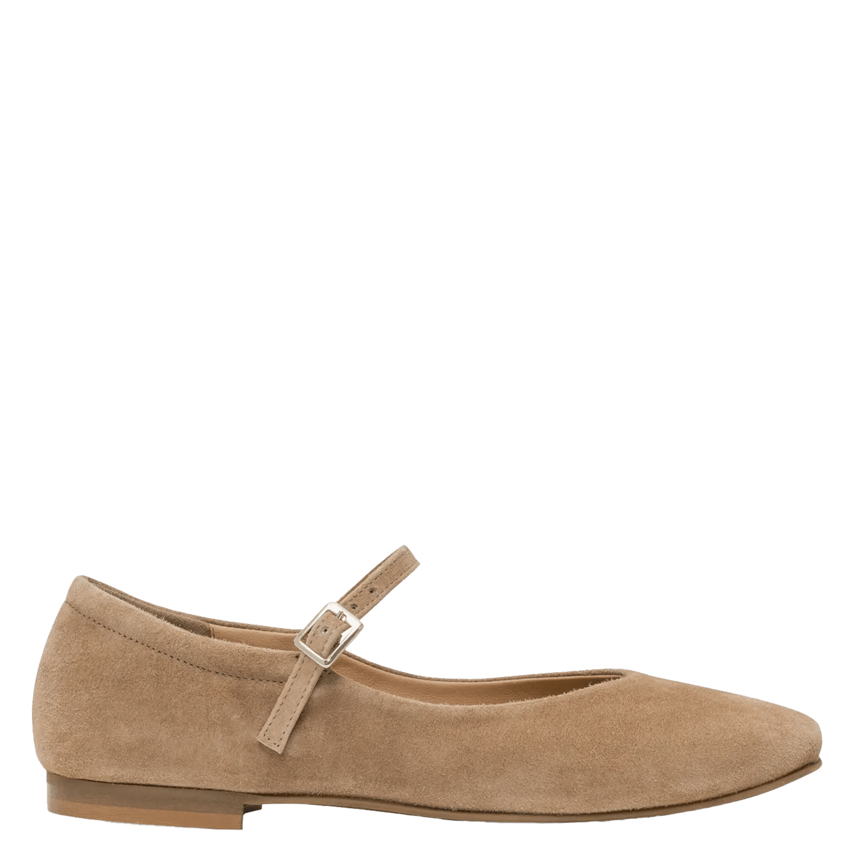 Suède ballerina's BOCAGE Beige