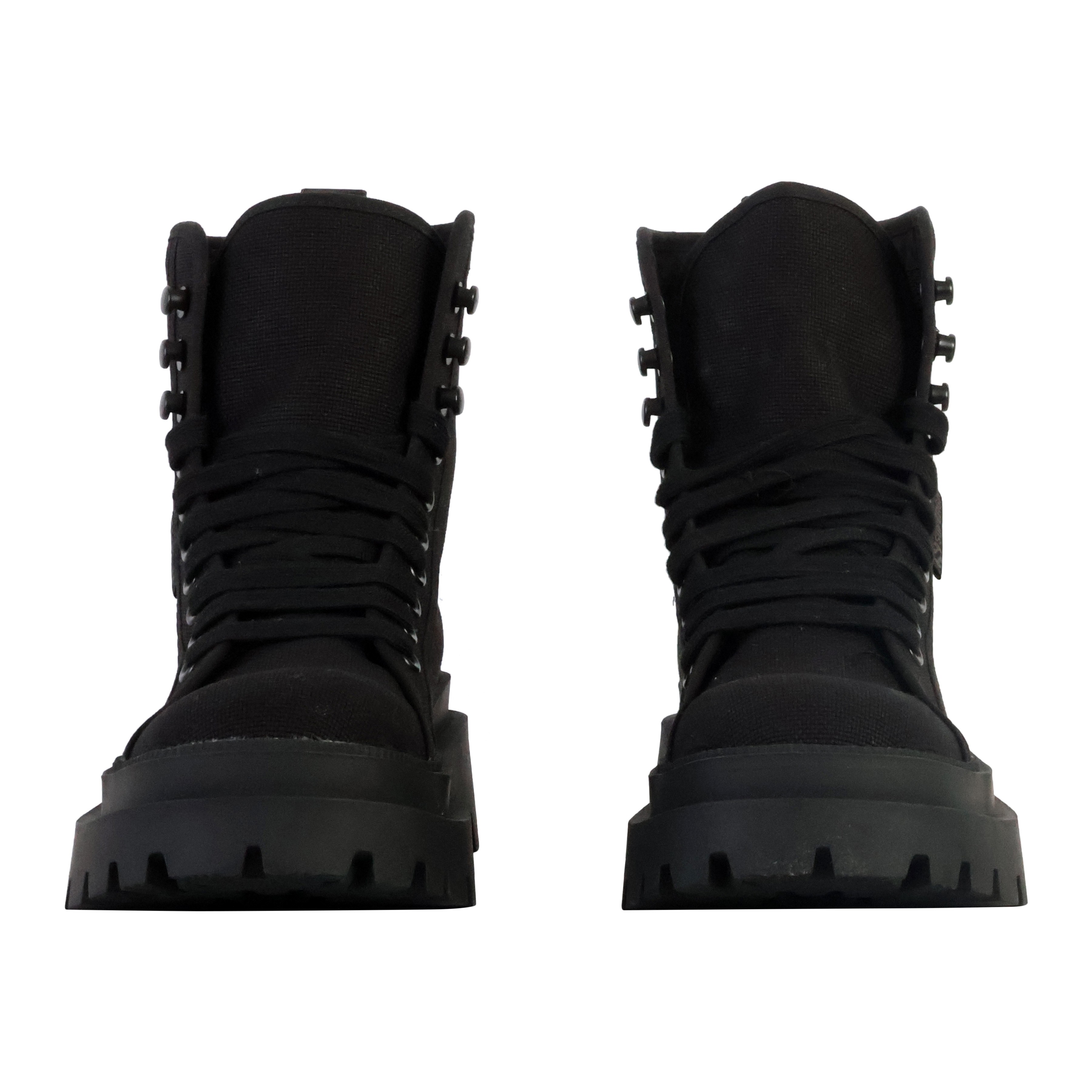 Superga Alpina Apex High Vegan lace-up bootie SUPERGA Black