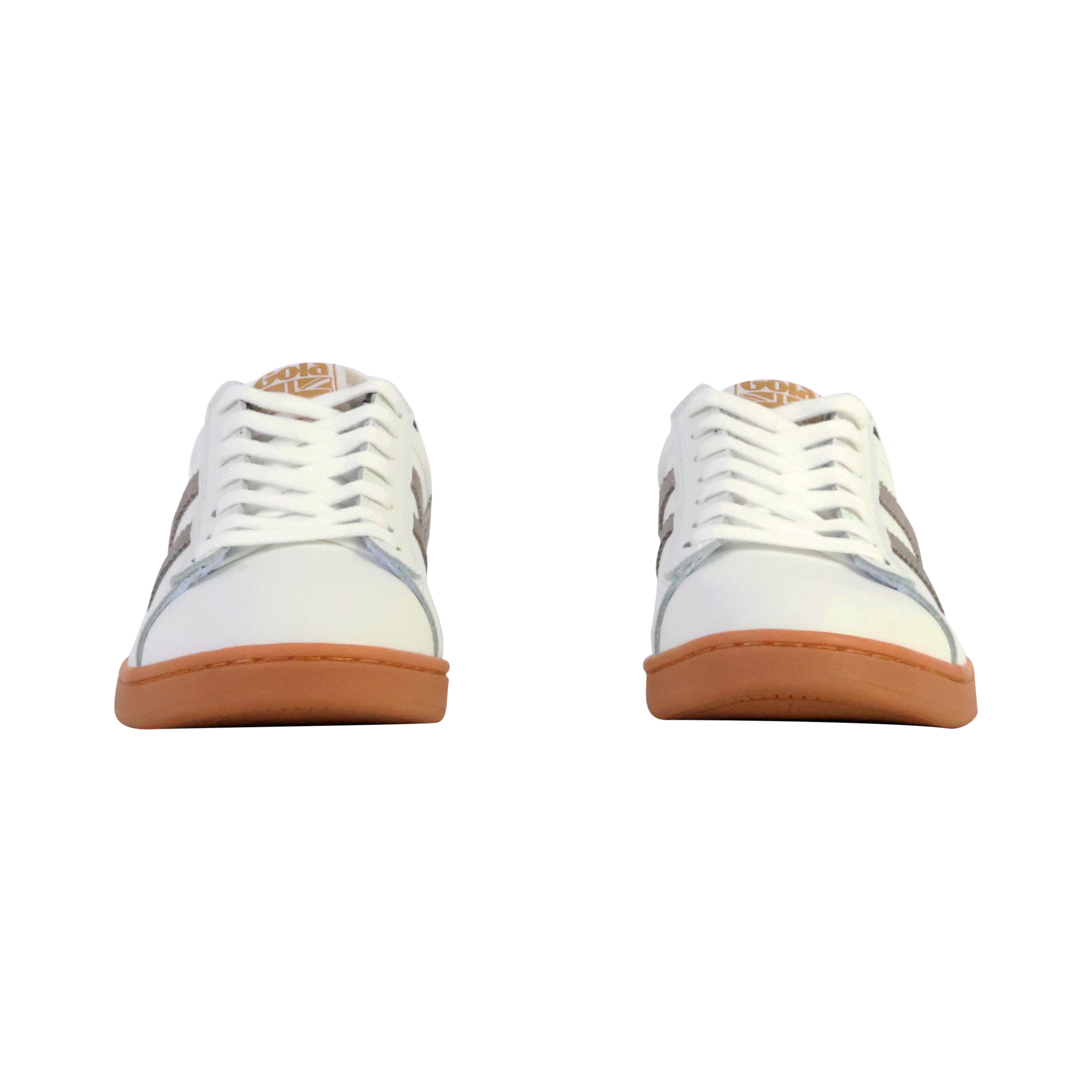 Leather sneakers equipe ii suede GOLA White