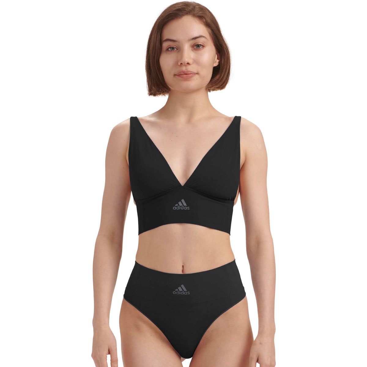 Seamless Active Sport String ADIDAS UNDERWEAR Black