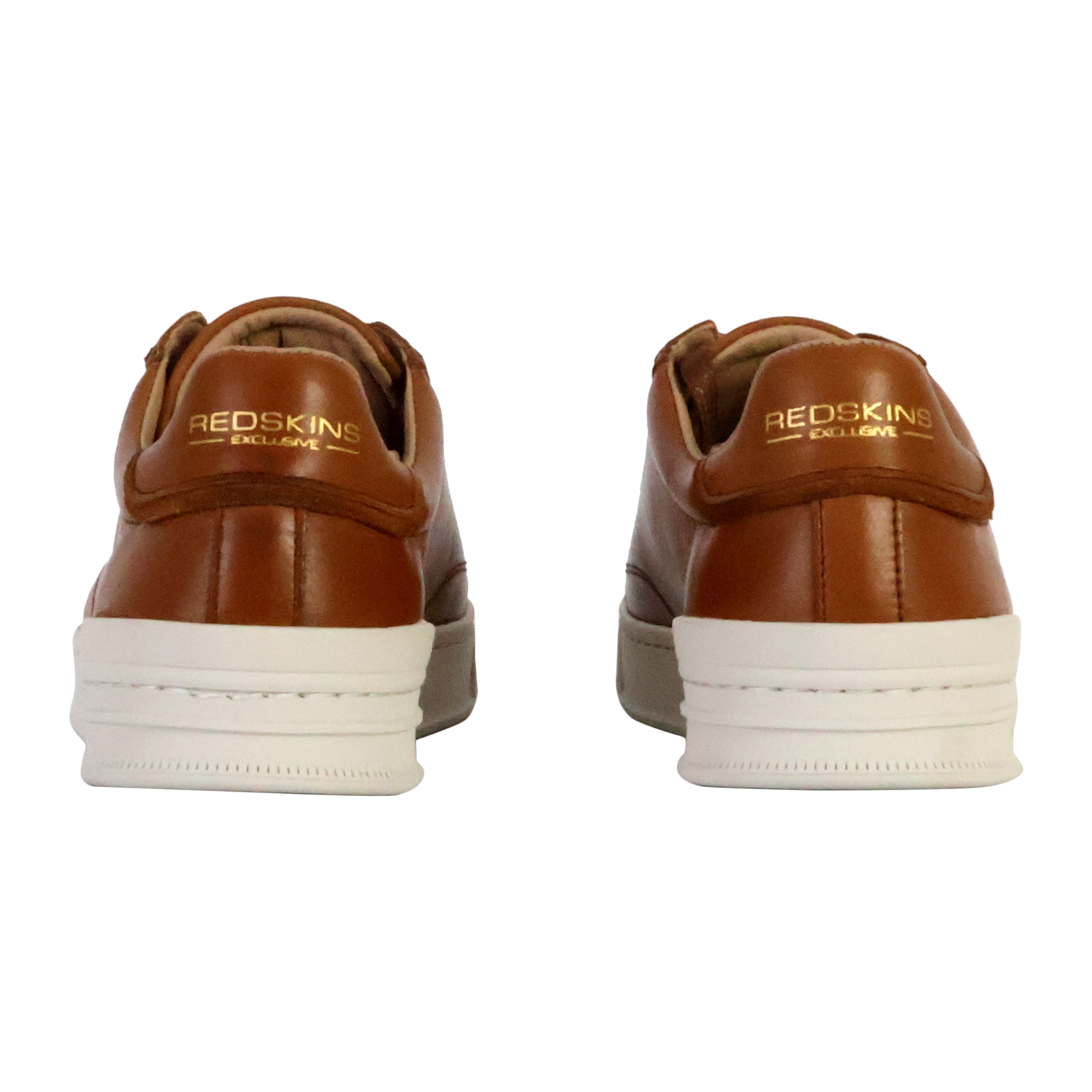 Tessin leather basket REDSKINS Brown