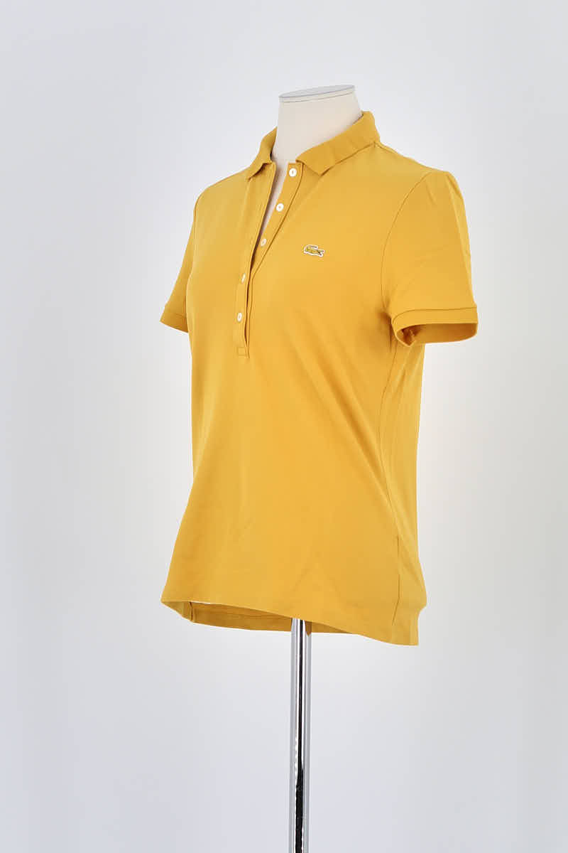 Polo shirt LACOSTE - SECONDE MAIN Yellow