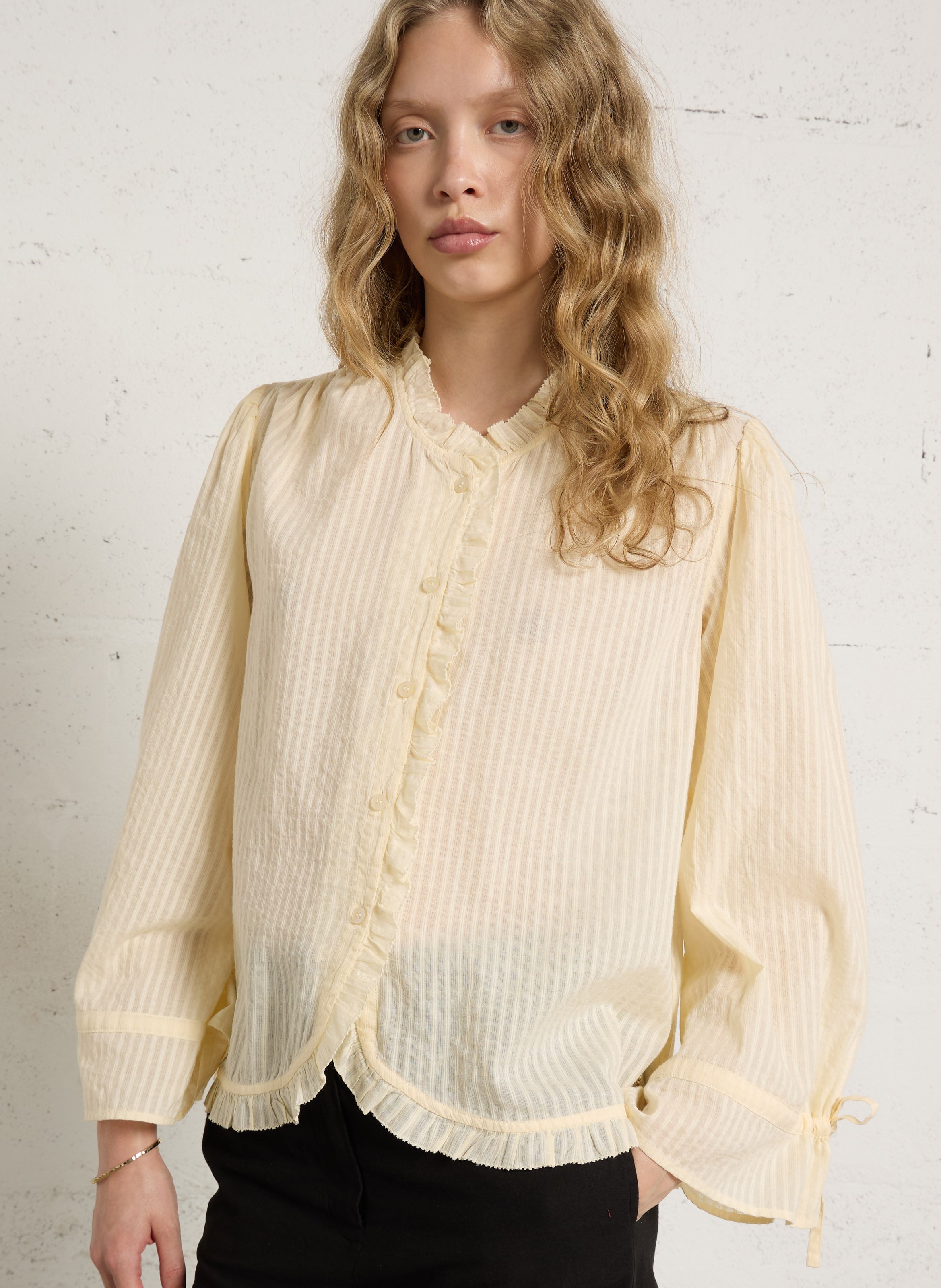 Chemise ample en coton DES PETITS HAUTS