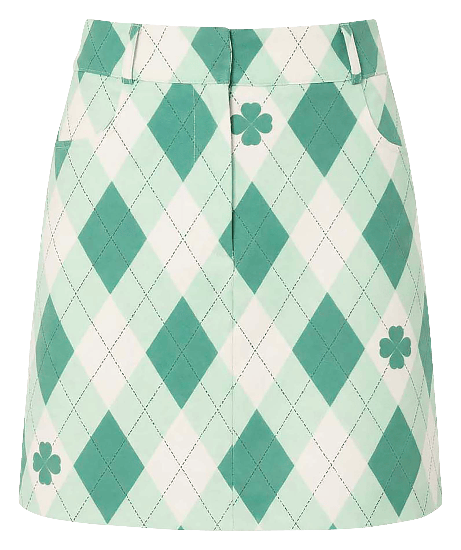 Axiroad - Bedruckter Midirock TARA JARMON Blau