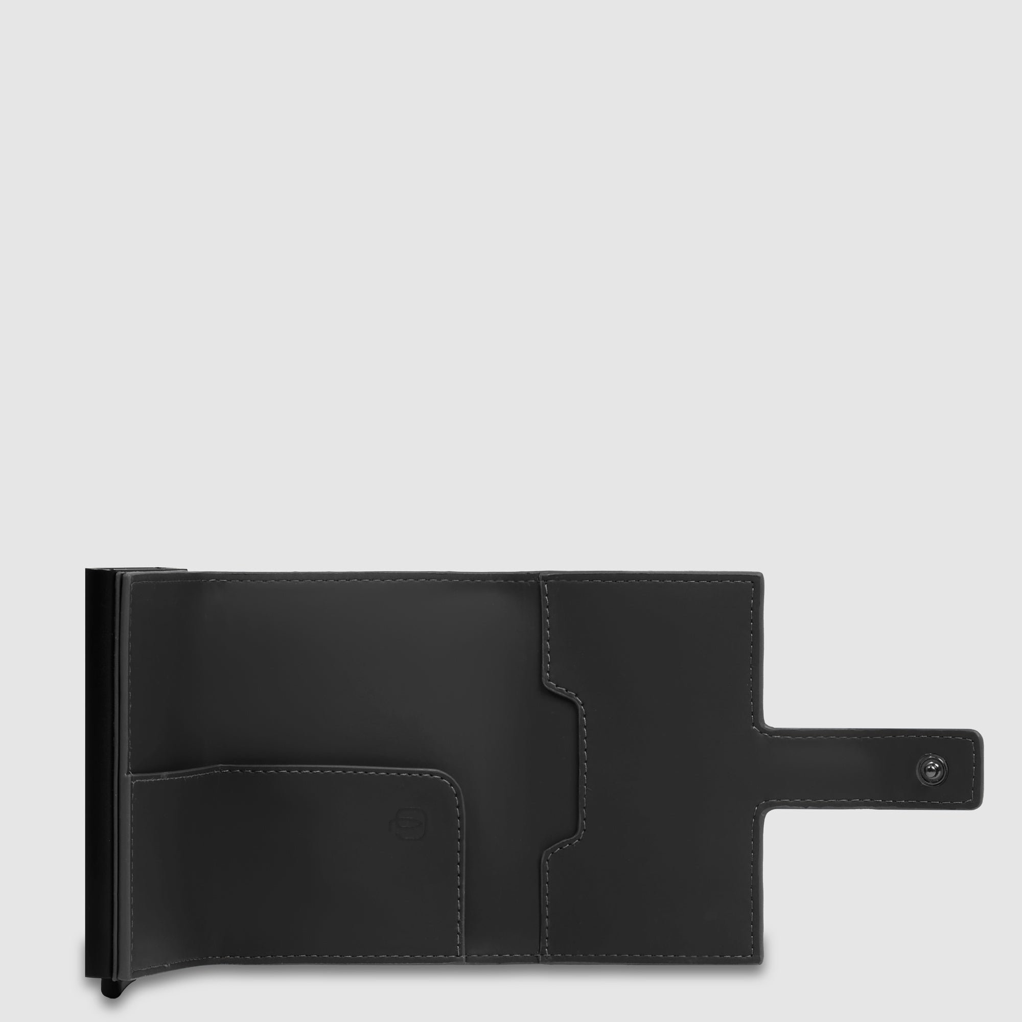 Automatic pop-up cardholder PIQUADRO Black