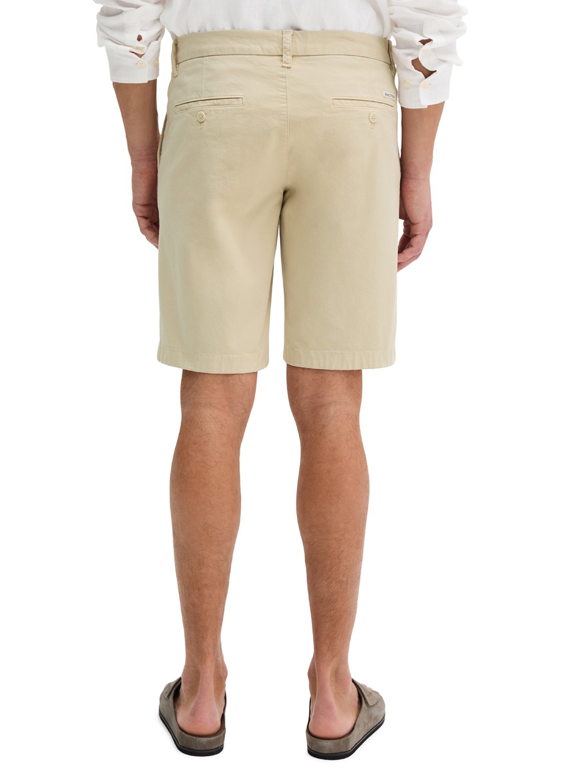 Cotton shorts MARC O'POLO Beige