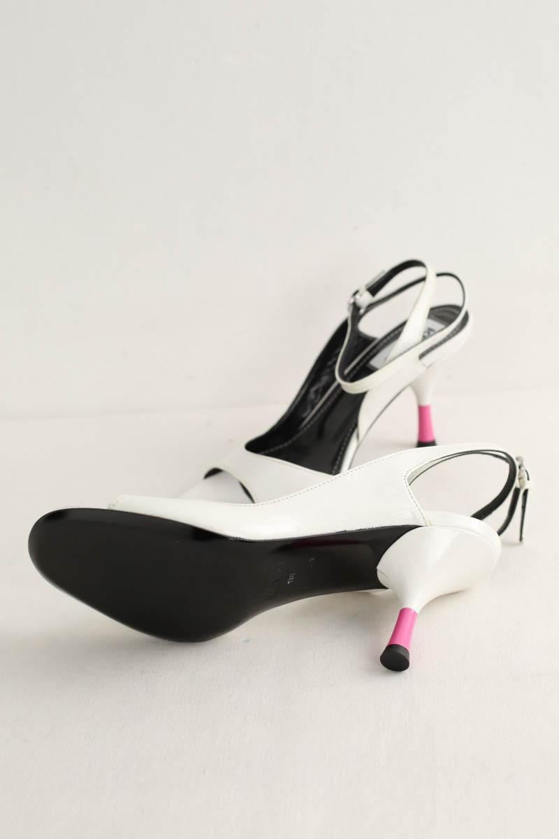 Talons KENZO - SECONDE MAIN Blanc