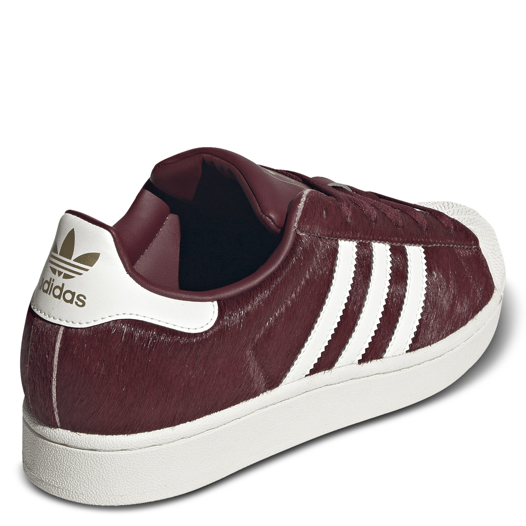 Baskets basses à lacets unies ADIDAS Rouge