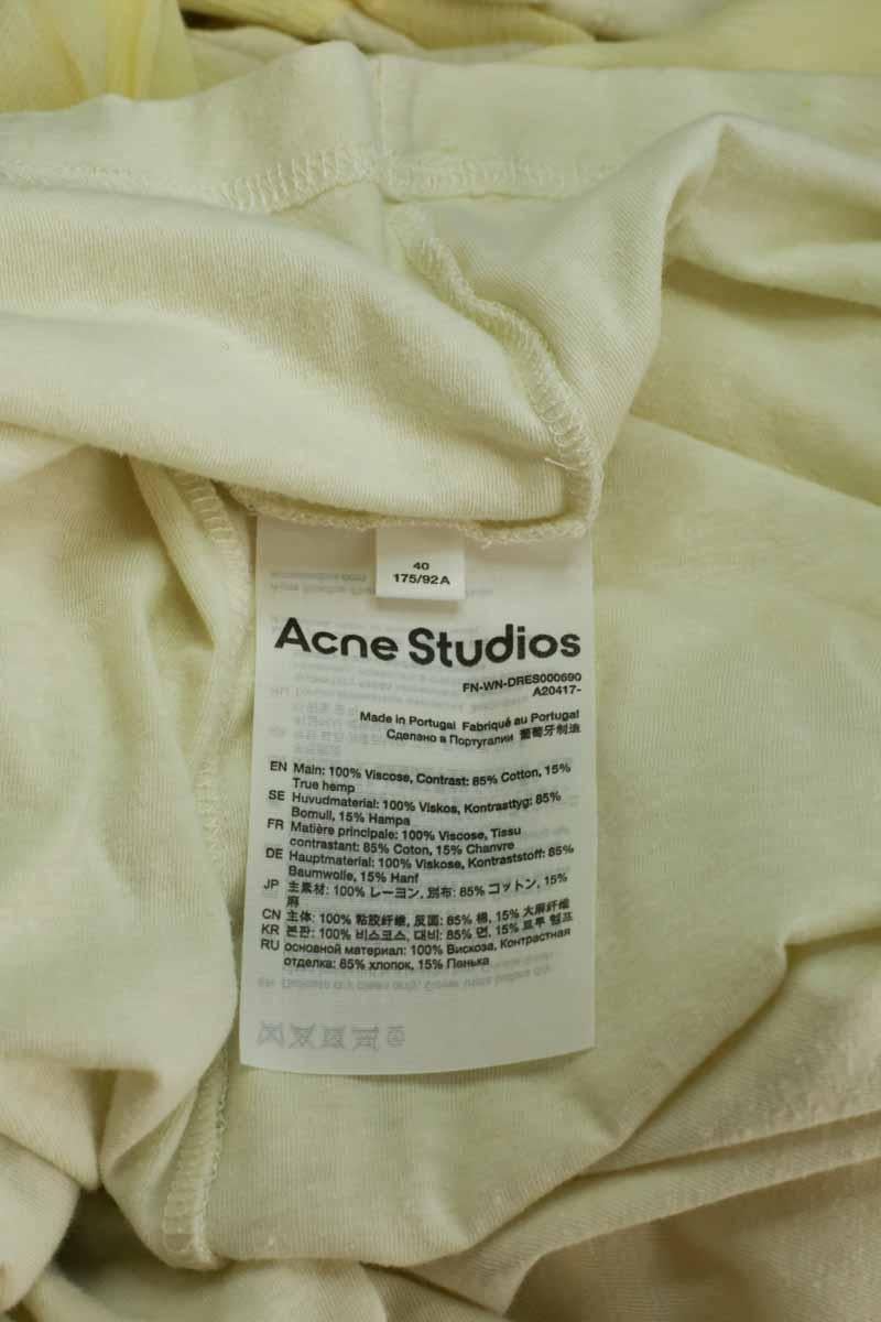 Dress ACNE STUDIOS - Seconde Main Yellow