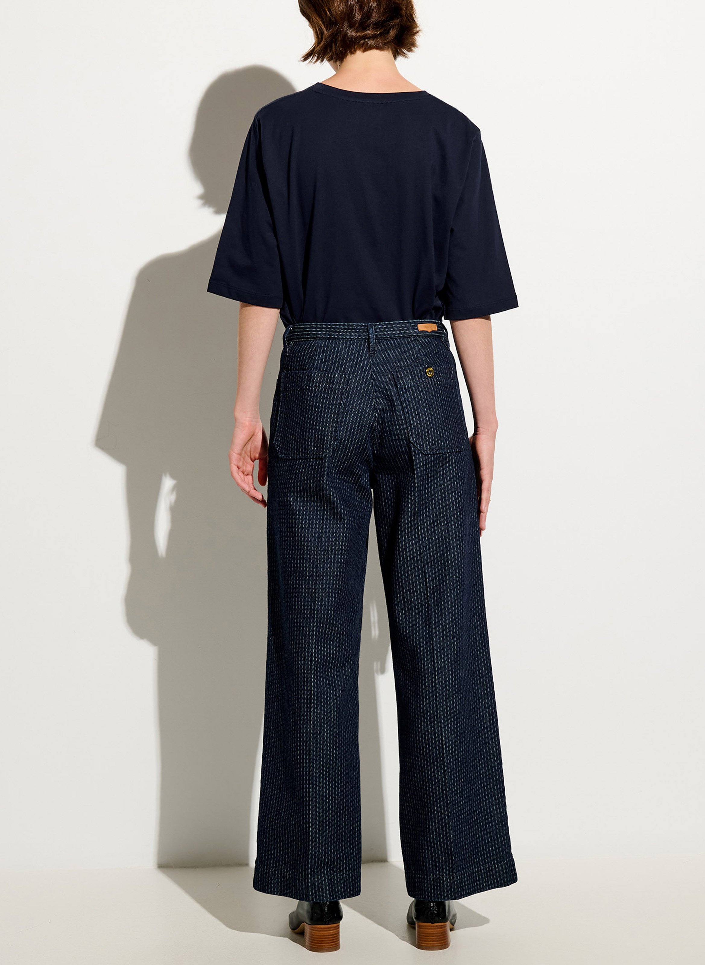 Bobhoedje - katoenblend | Blauw SESSUN Dames