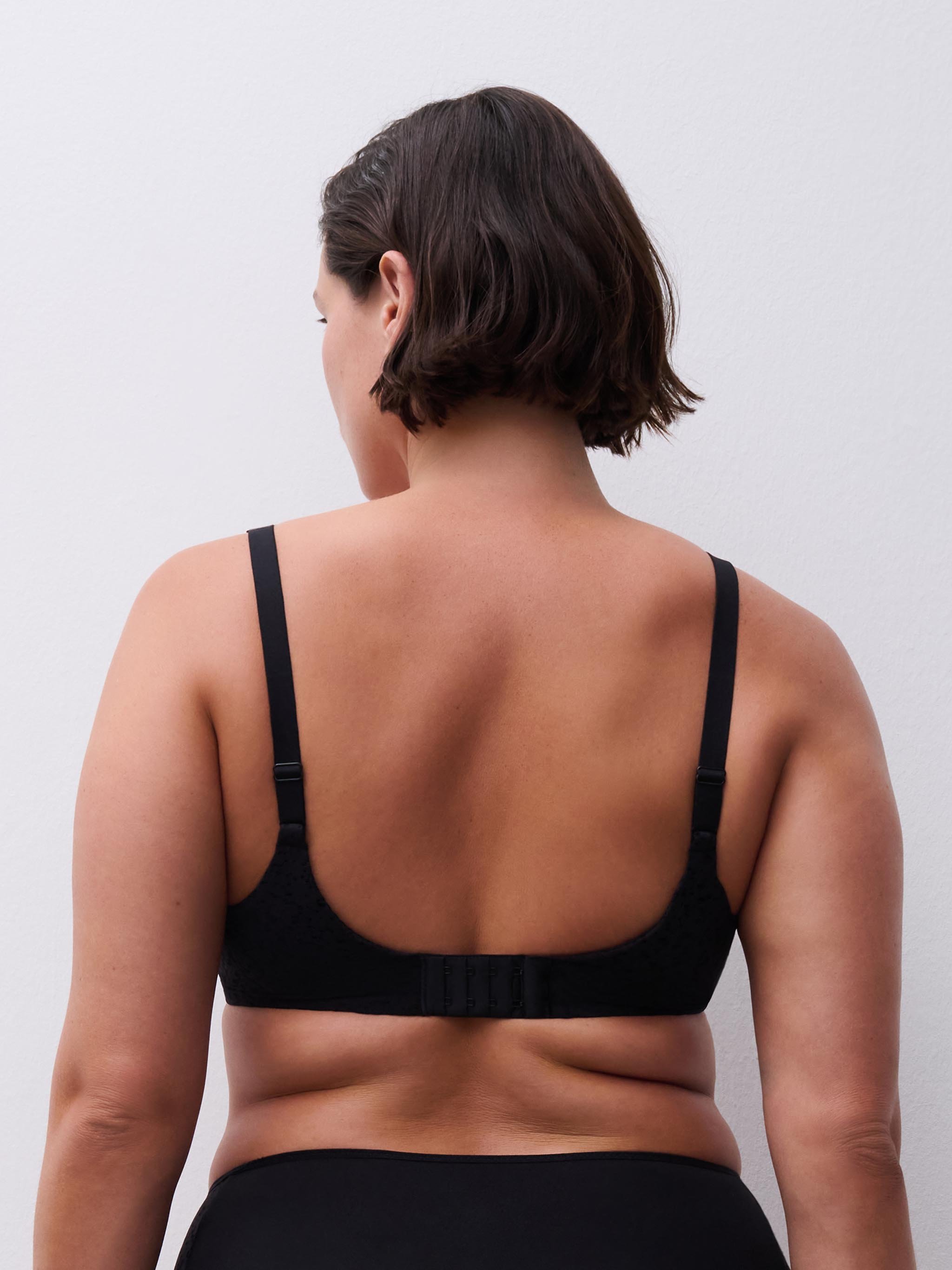 Lace spacer full cup bra CHANTELLE Black