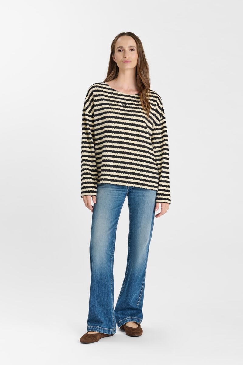 T-shirt dove LE TEMPS DES CERISES Black