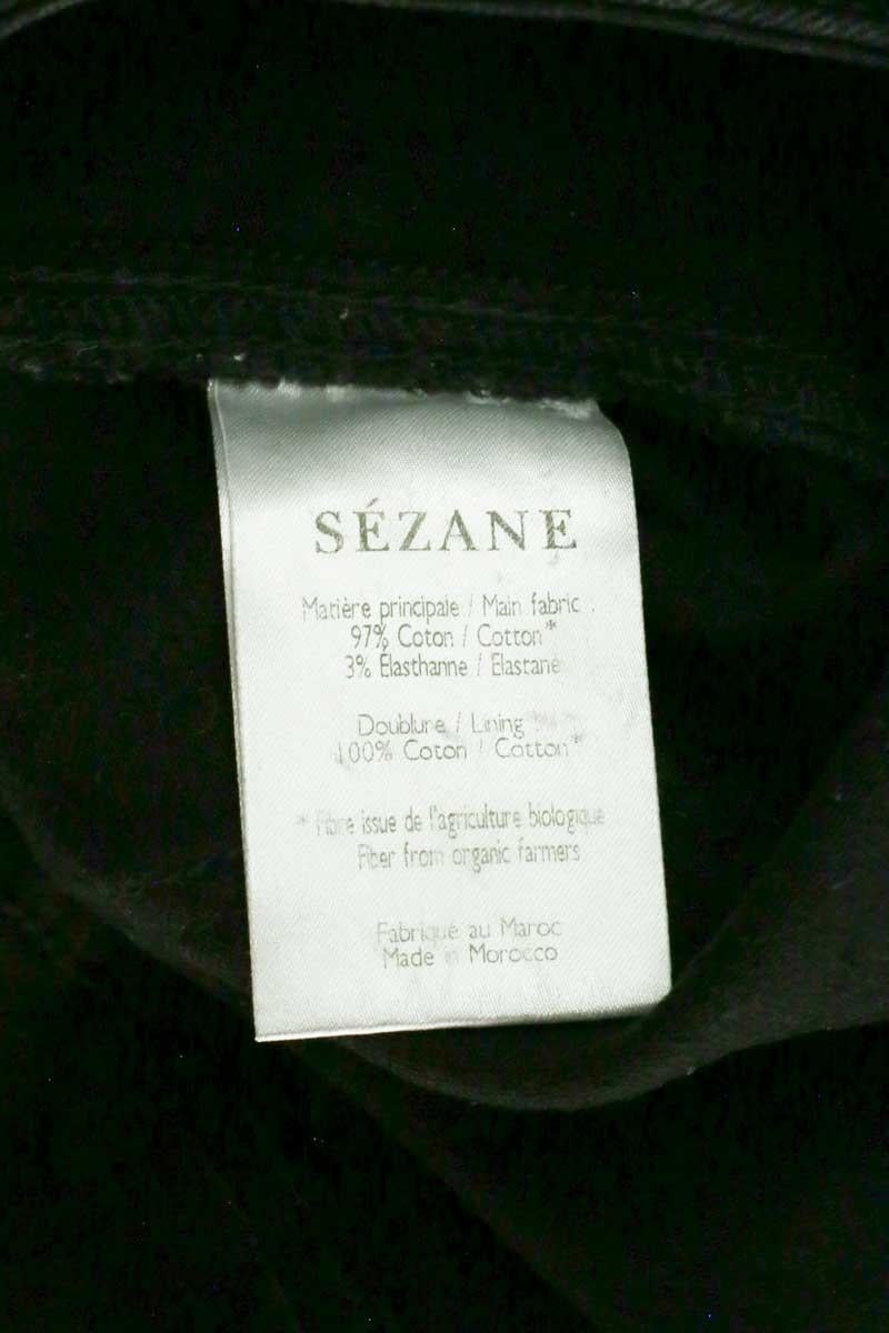 Slim-fit jeans SEZANE - Seconde main Black