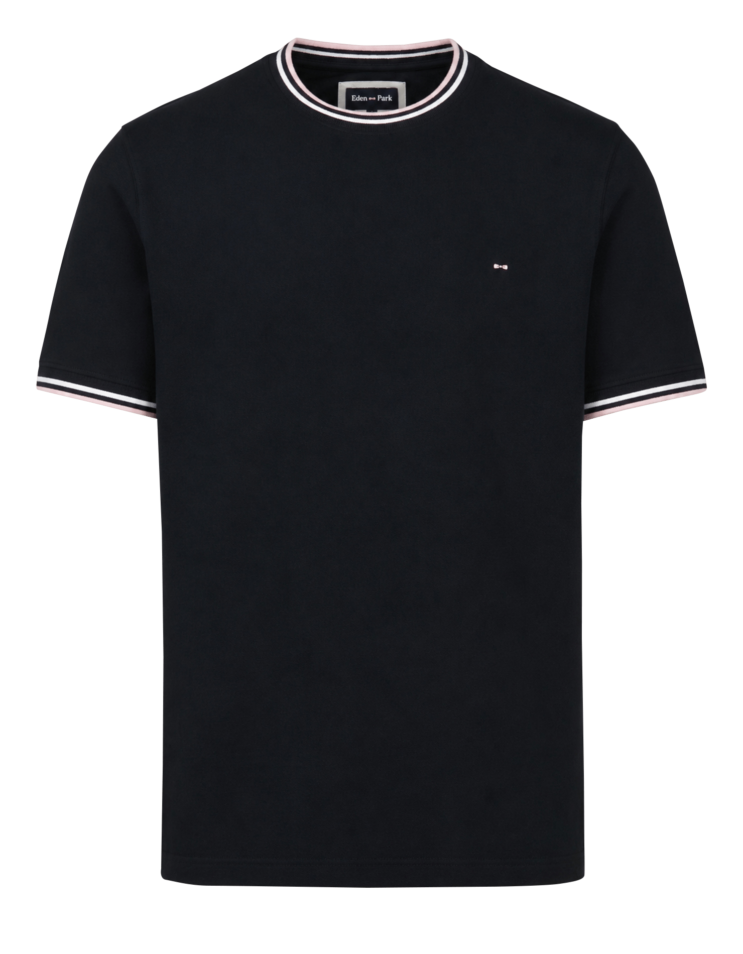 Tee-shirt col rond droit uni EDEN PARK
