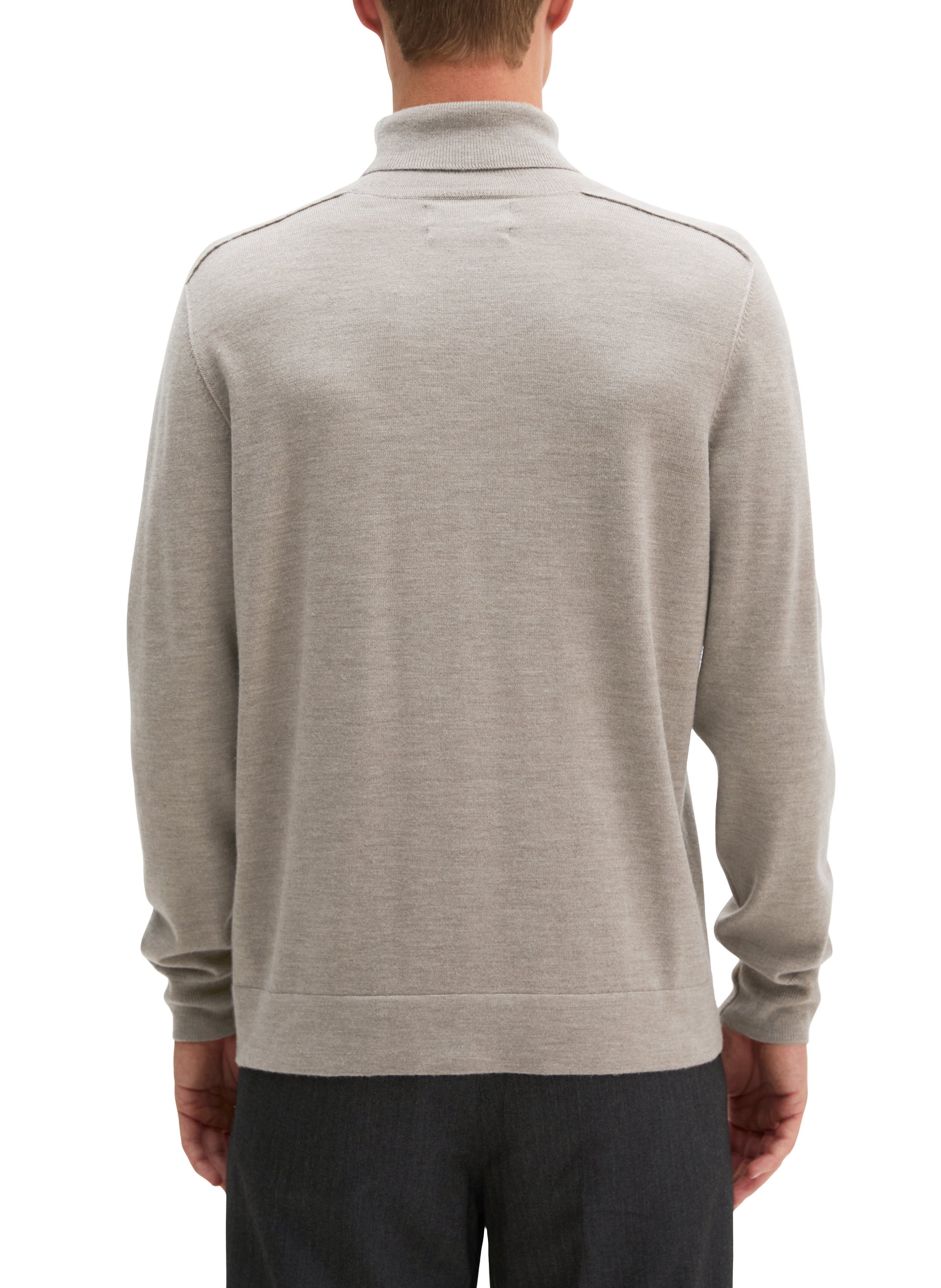 Wool turtleneck sweater MARC O'POLO Beige