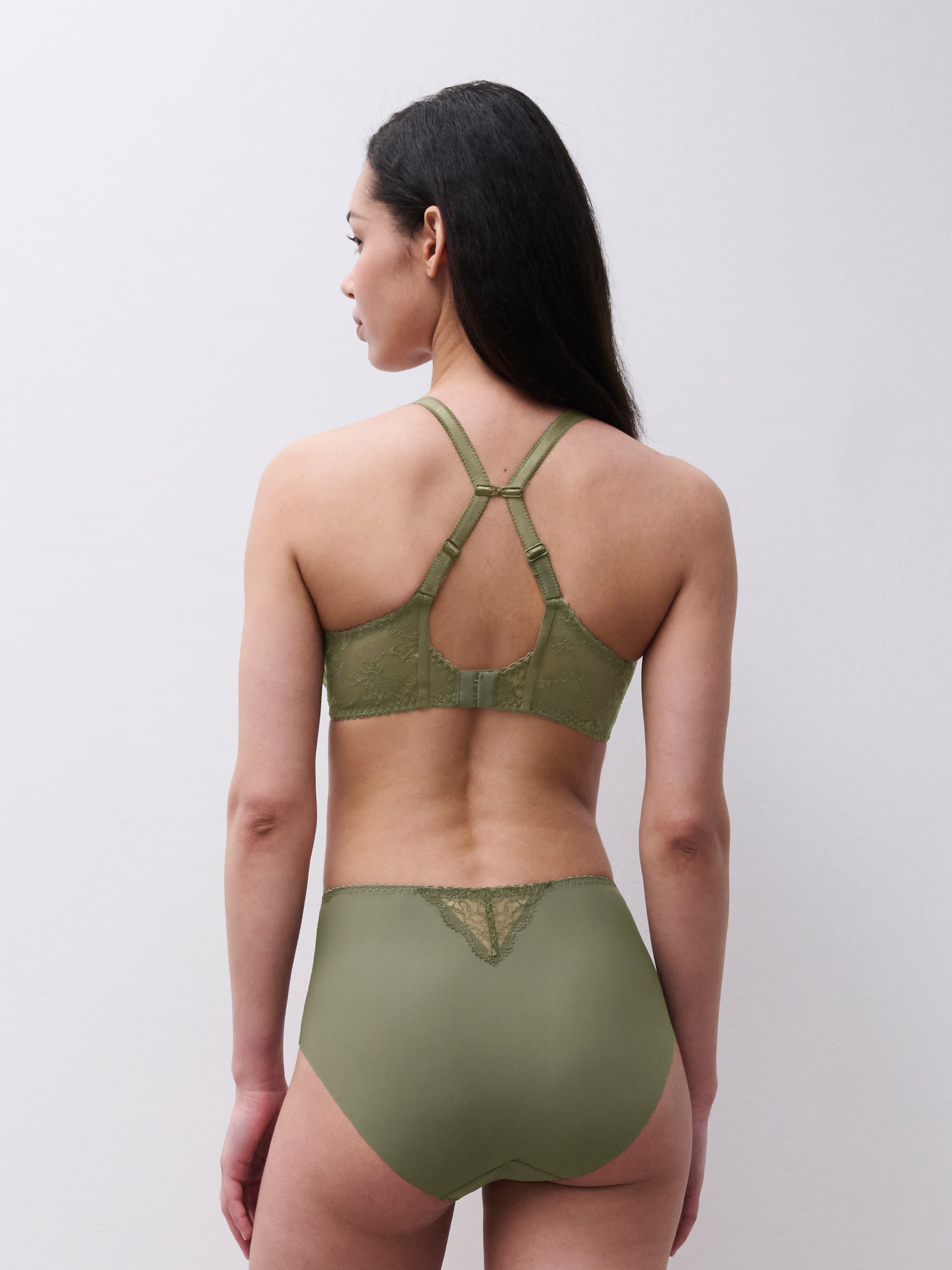 Full-cup bra CHANTELLE PULP Green