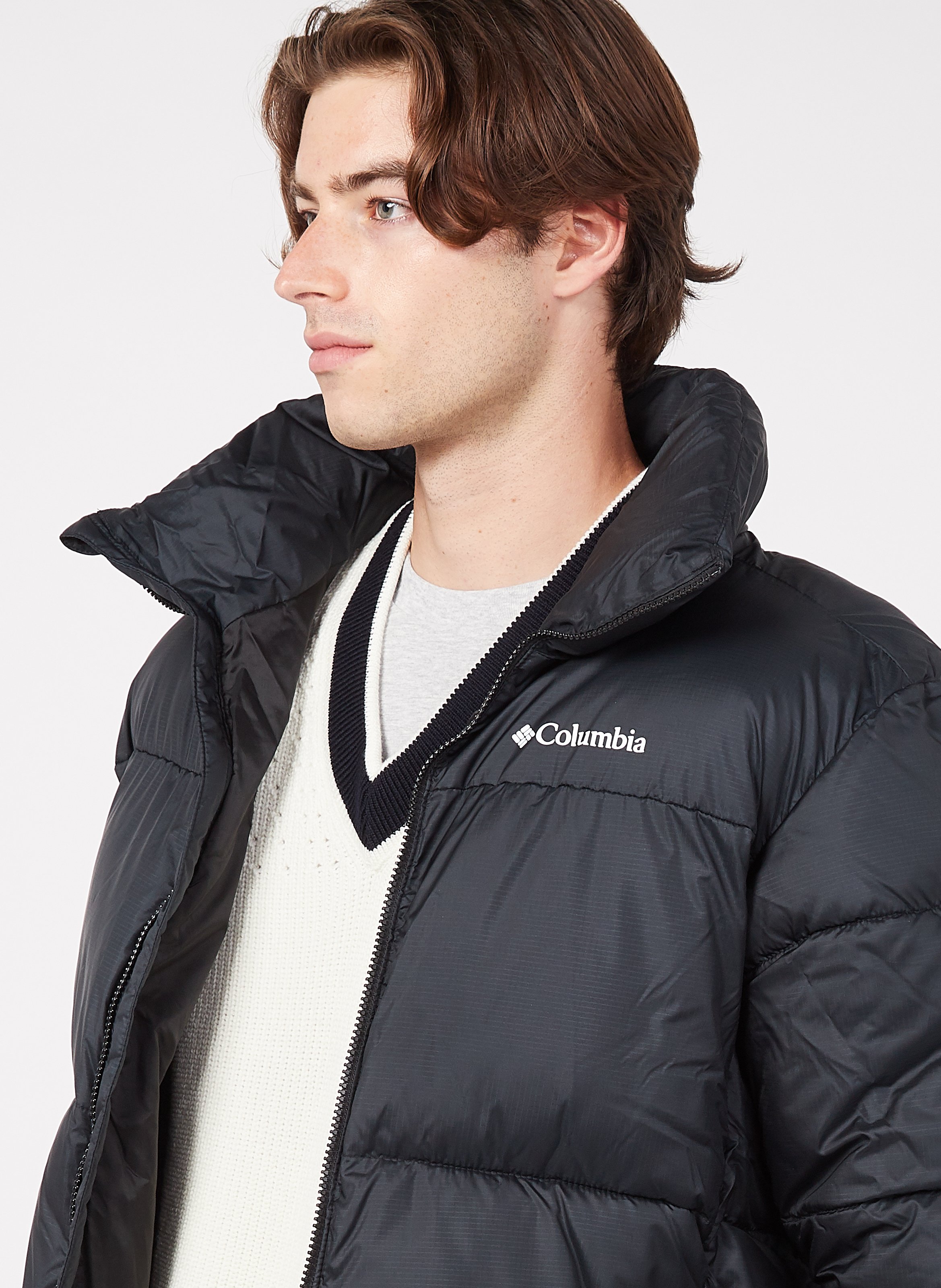 Steppjacke mit Stehkragen COLUMBIA Schwarz