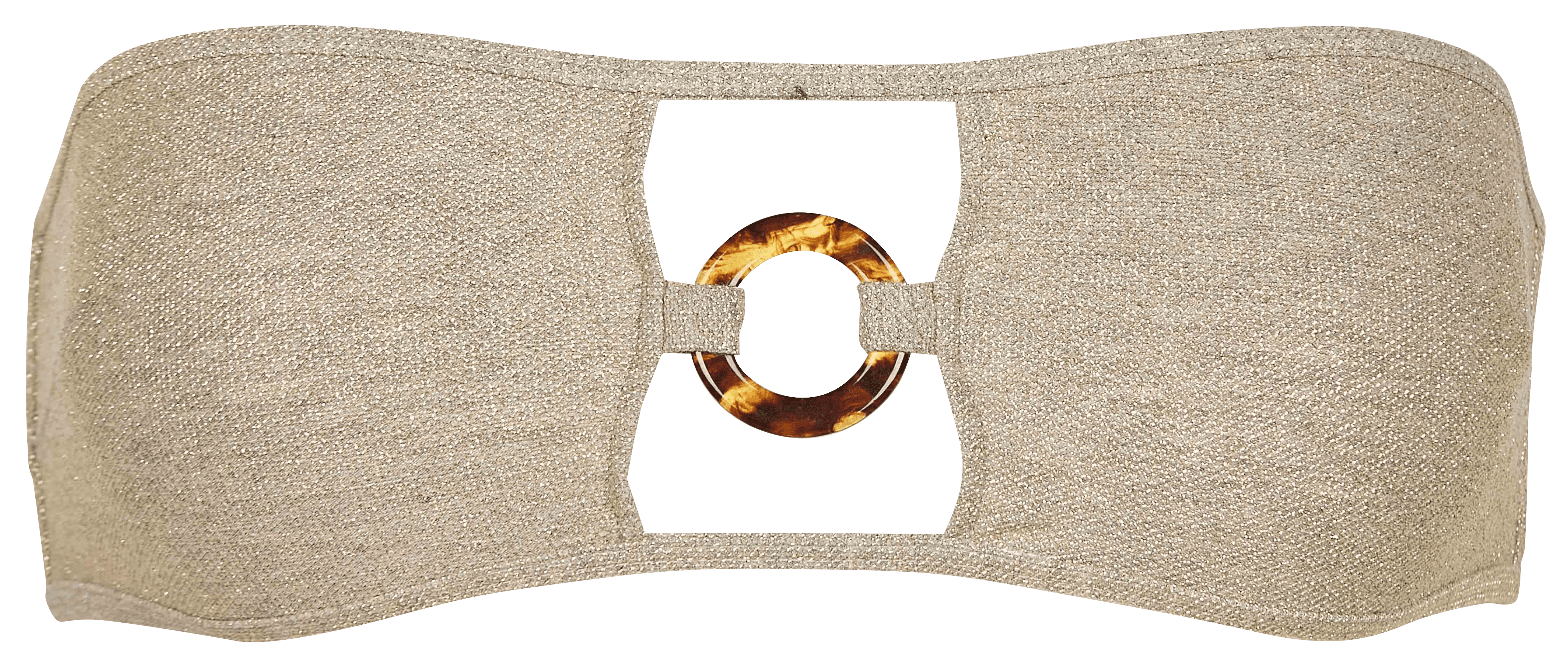 Haut de maillot bandeau CHICHI CASTELNANGO Doré